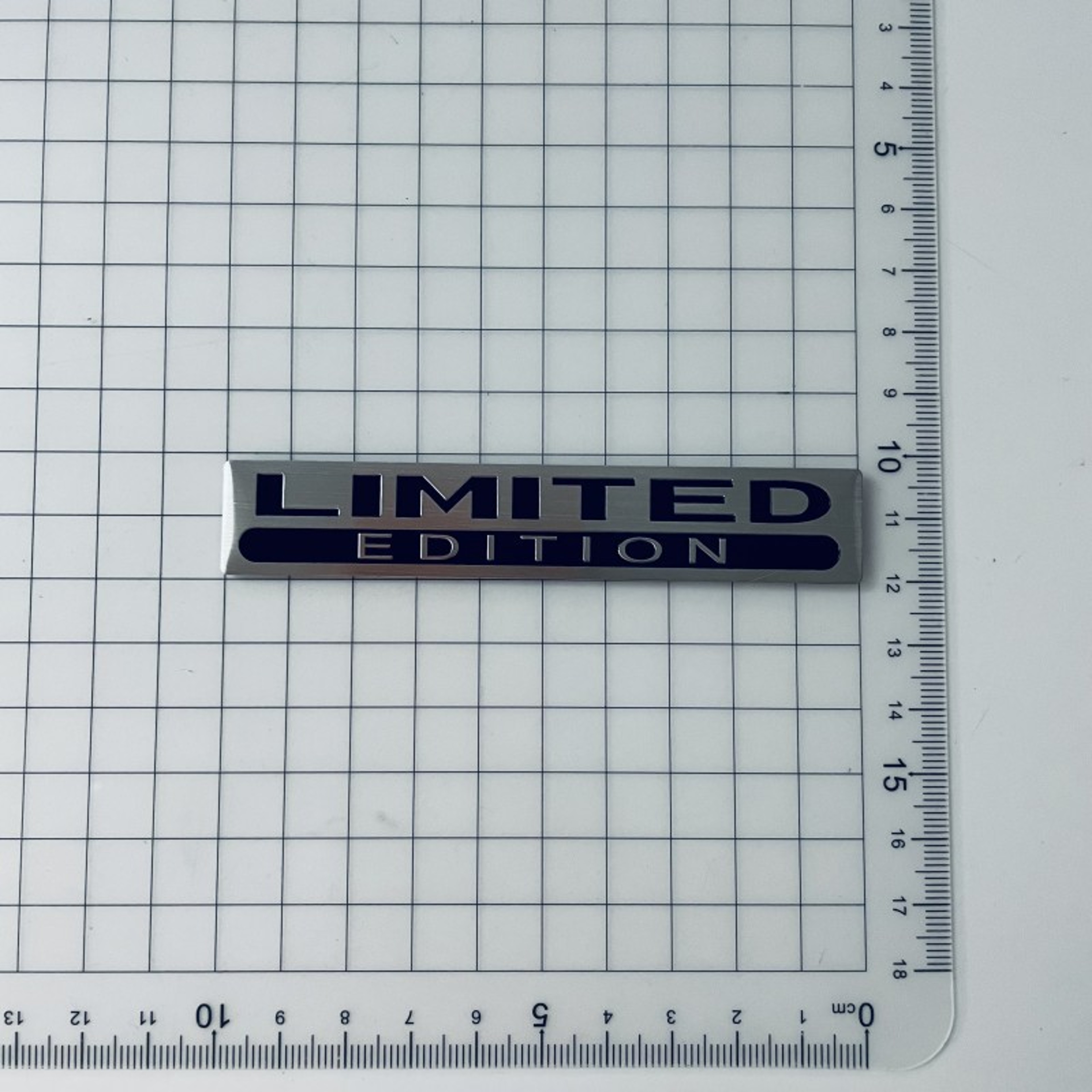 Aluminium LIMITED EDITION Emblem Sticker, 3D Metal Logo Badge, Car Trunk Decal, Special EDITION Fender Sticker Accessori – view 8