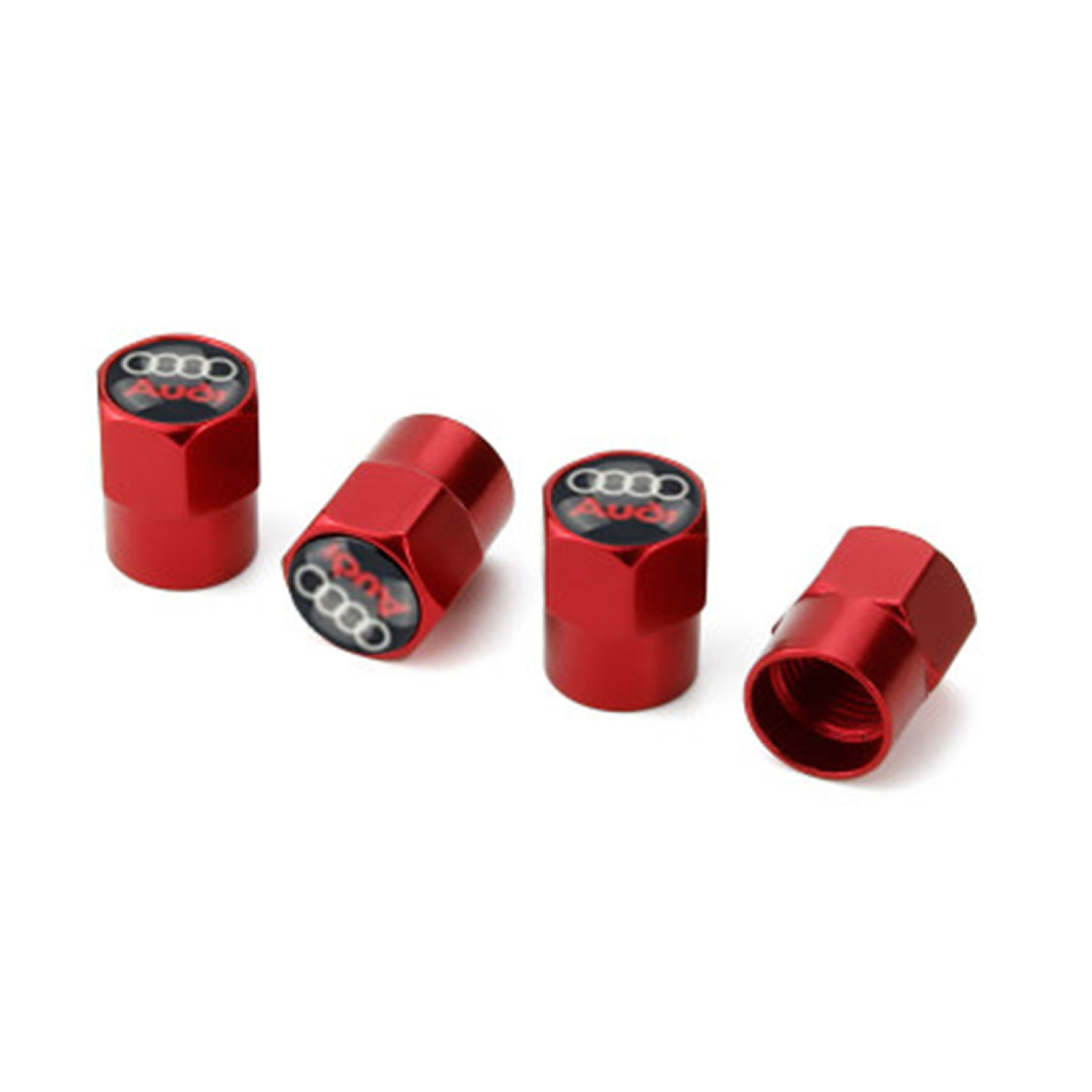 Universal Car Sticker Accessories Durable Valve Stem Caps Cover Auto Tire Decoration Set 3