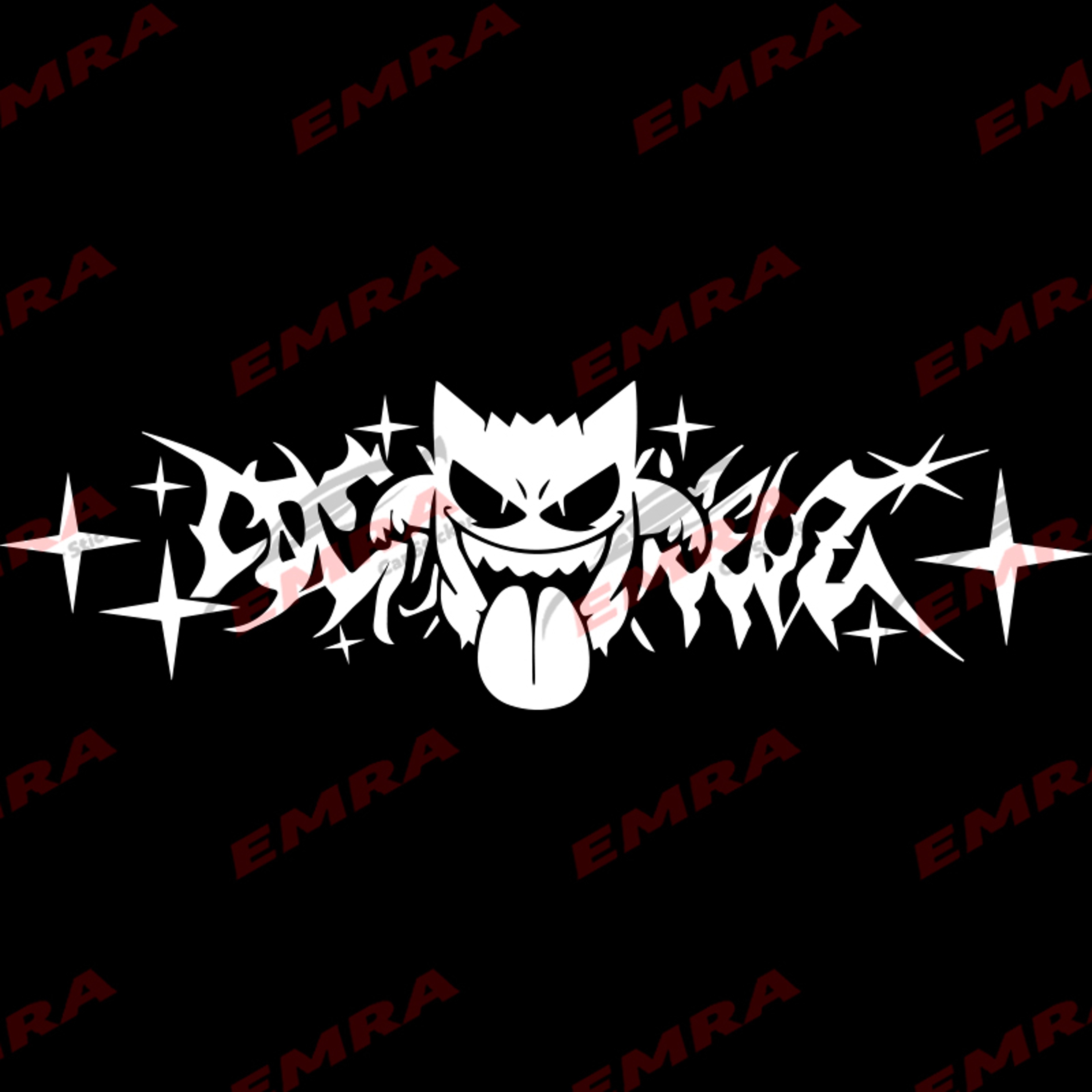 Cosmic Wheelz Drift Stance JDM Car Stickers Anime Vinyl Decals Dream Build Glass Decoration 2