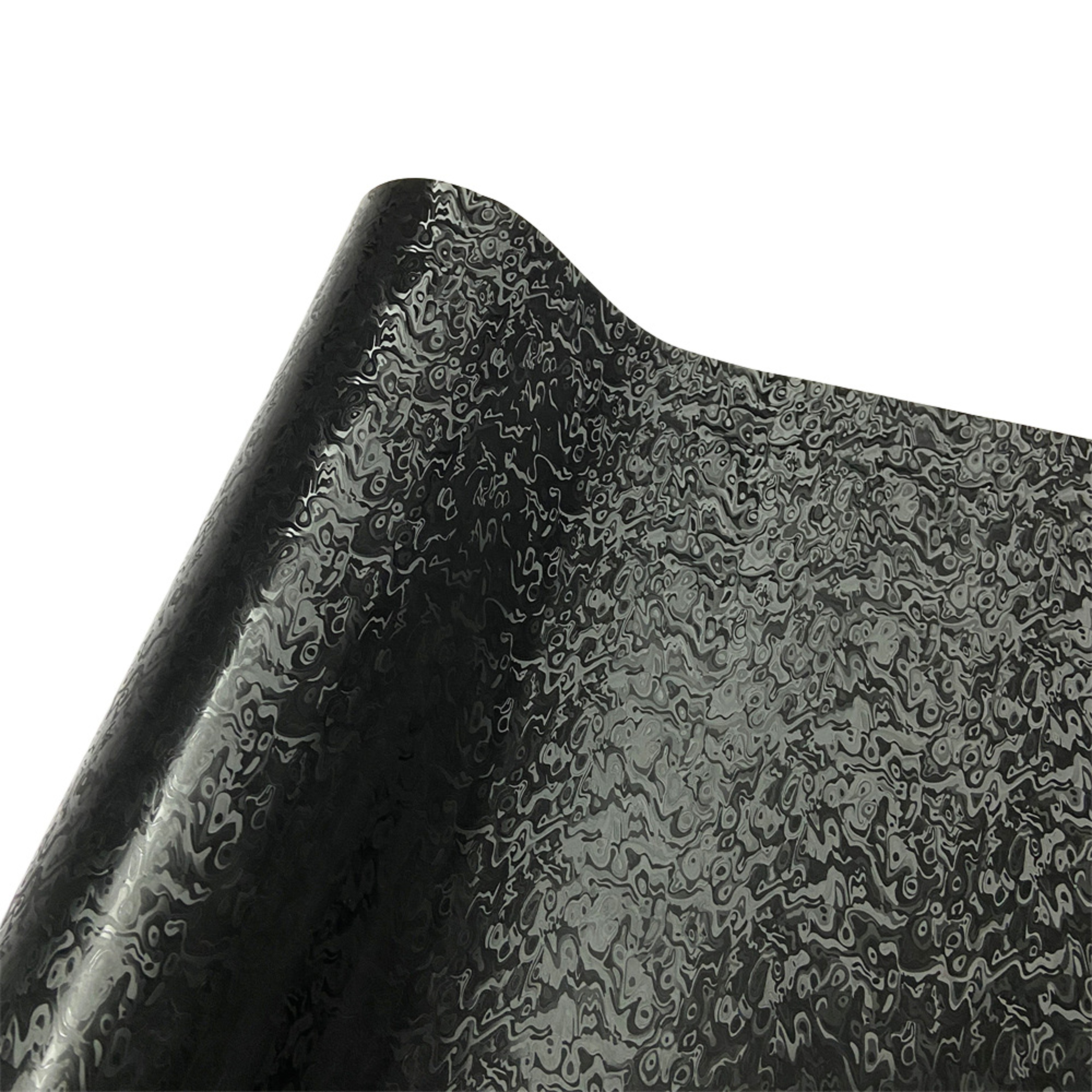 Cosmic Ghost Black Forged Carbon Fiber Wrap, Honeycomb Carbon Film for Car and Motorcycle Stickers – view 10