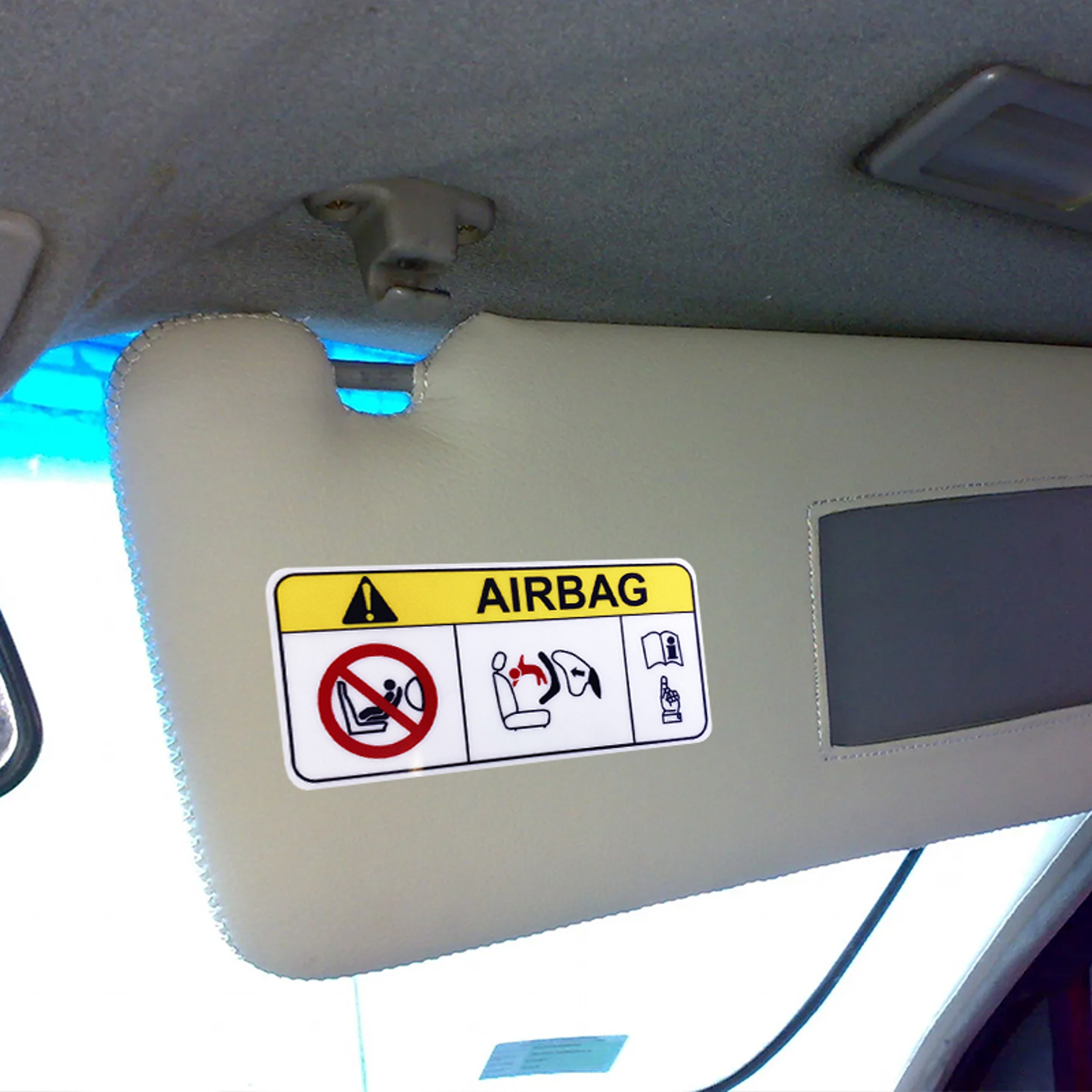 Waterproof Airbag Car Stickers, Vinyl Decal Pegatinas Para Coche, DIY Car Accessories Styling – view 2