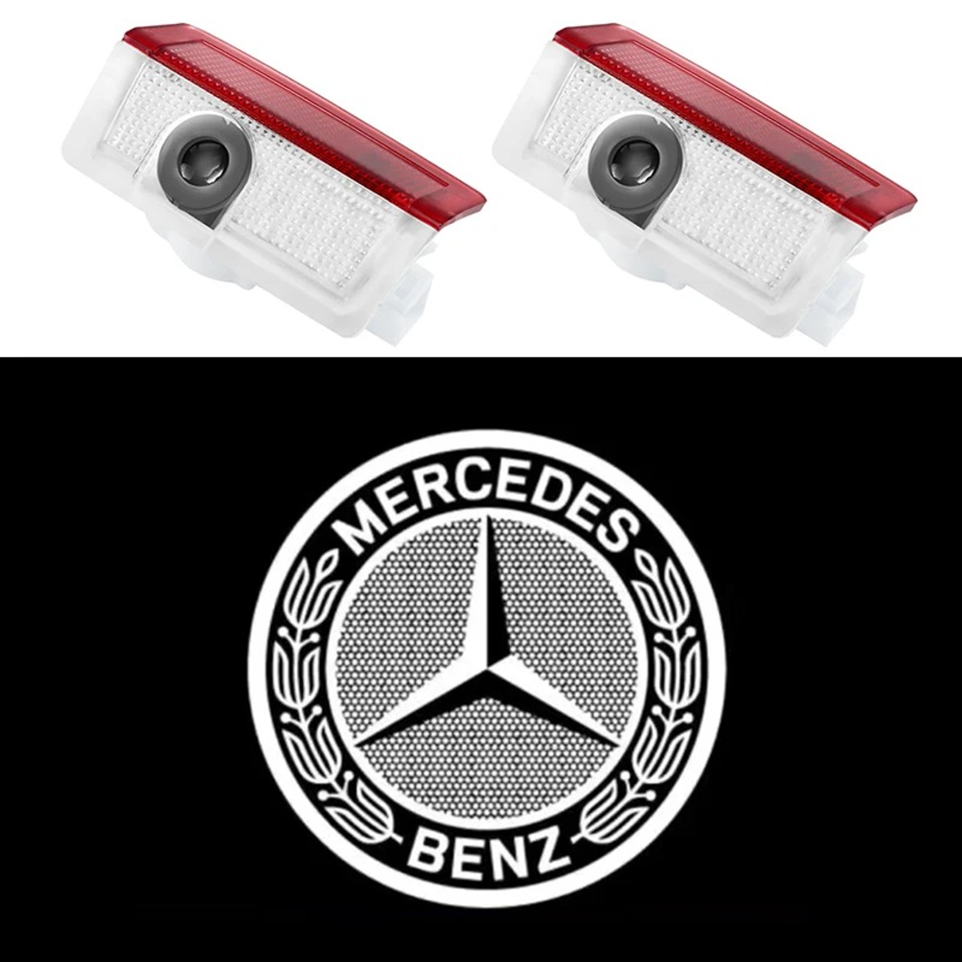 Car Door Projector Lamp LED Light Auto Door Accessories 7