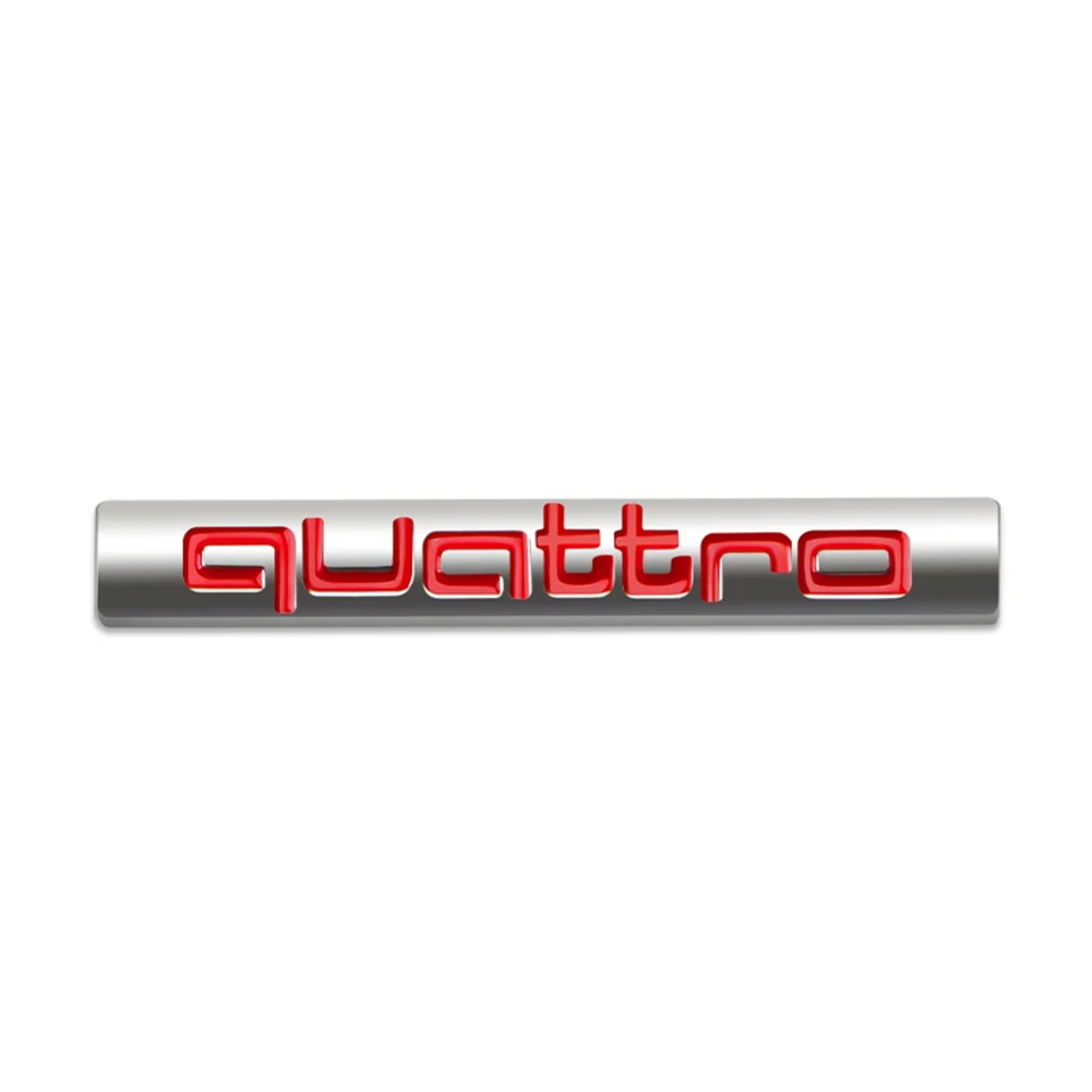 Quattro Logo Metal Front Grill Badge Car Emblem Sticker Decals 9