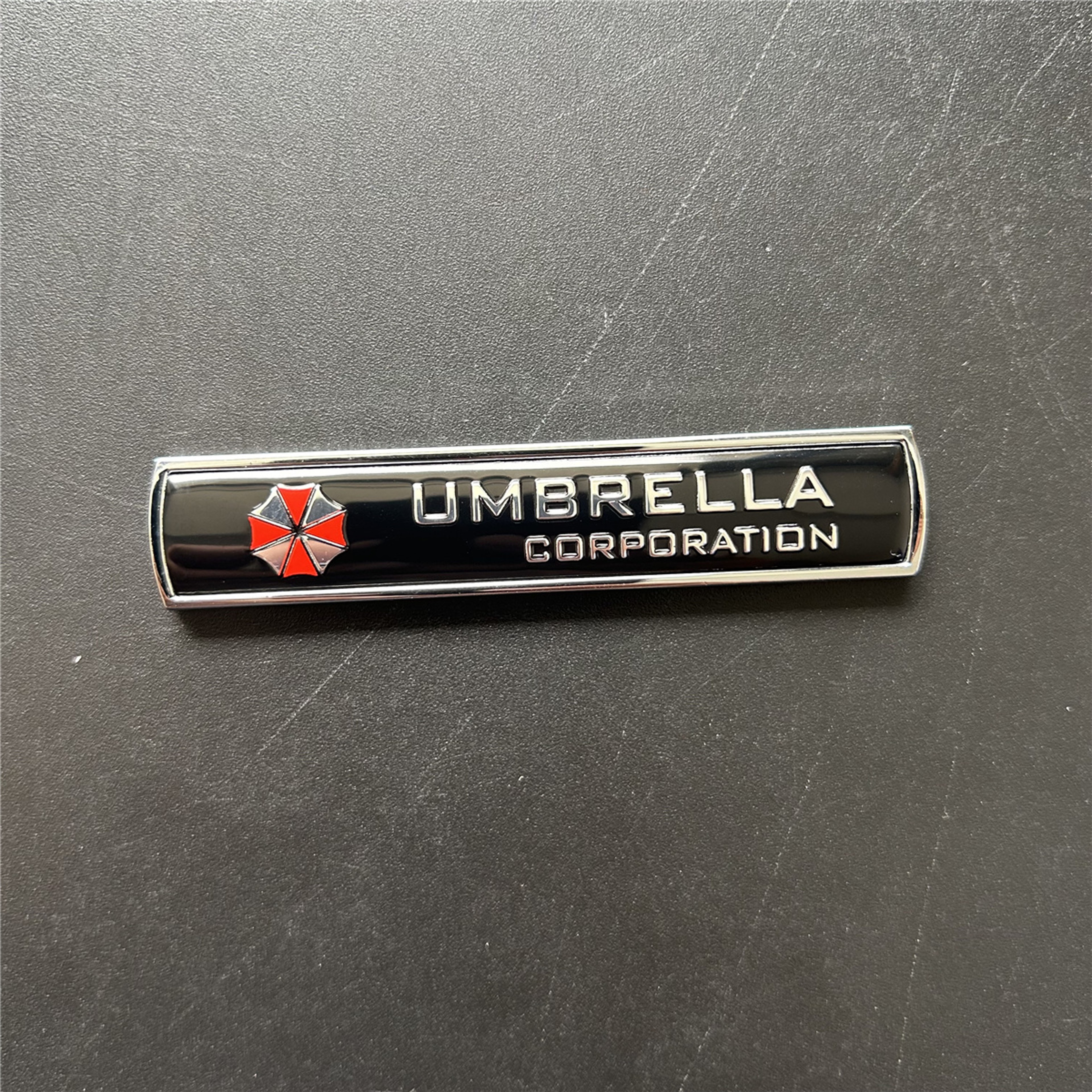 3D Aluminum Alloy Car Styling Umbrella Corporation Badge, Stickers, Emblem Decals, Auto Accessories – view 5