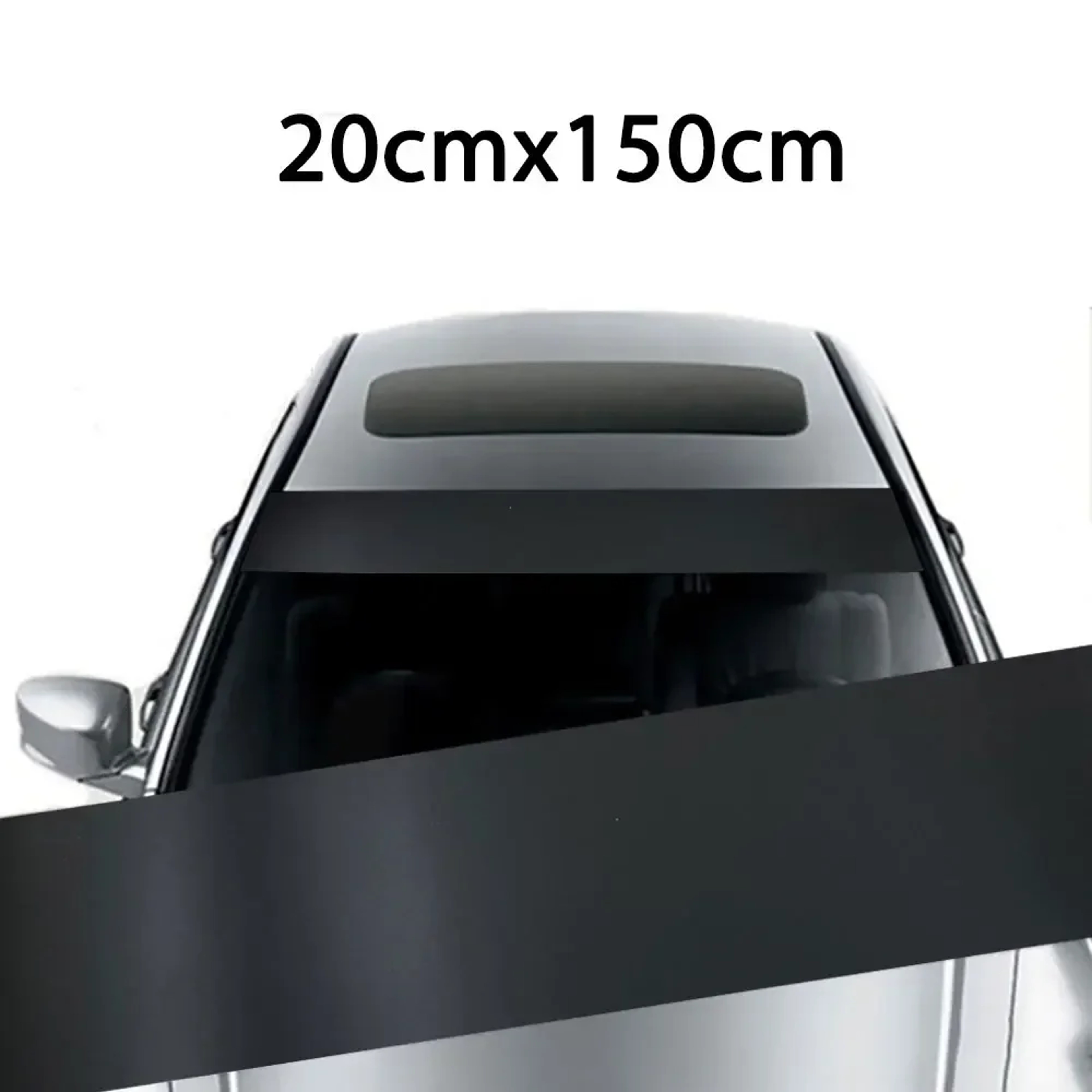 3D Design Car Sunshade Stickers, Fly Eye One Way Vision Vinyl Mesh Film, Windshield Decals for Auto Decoration – view 7