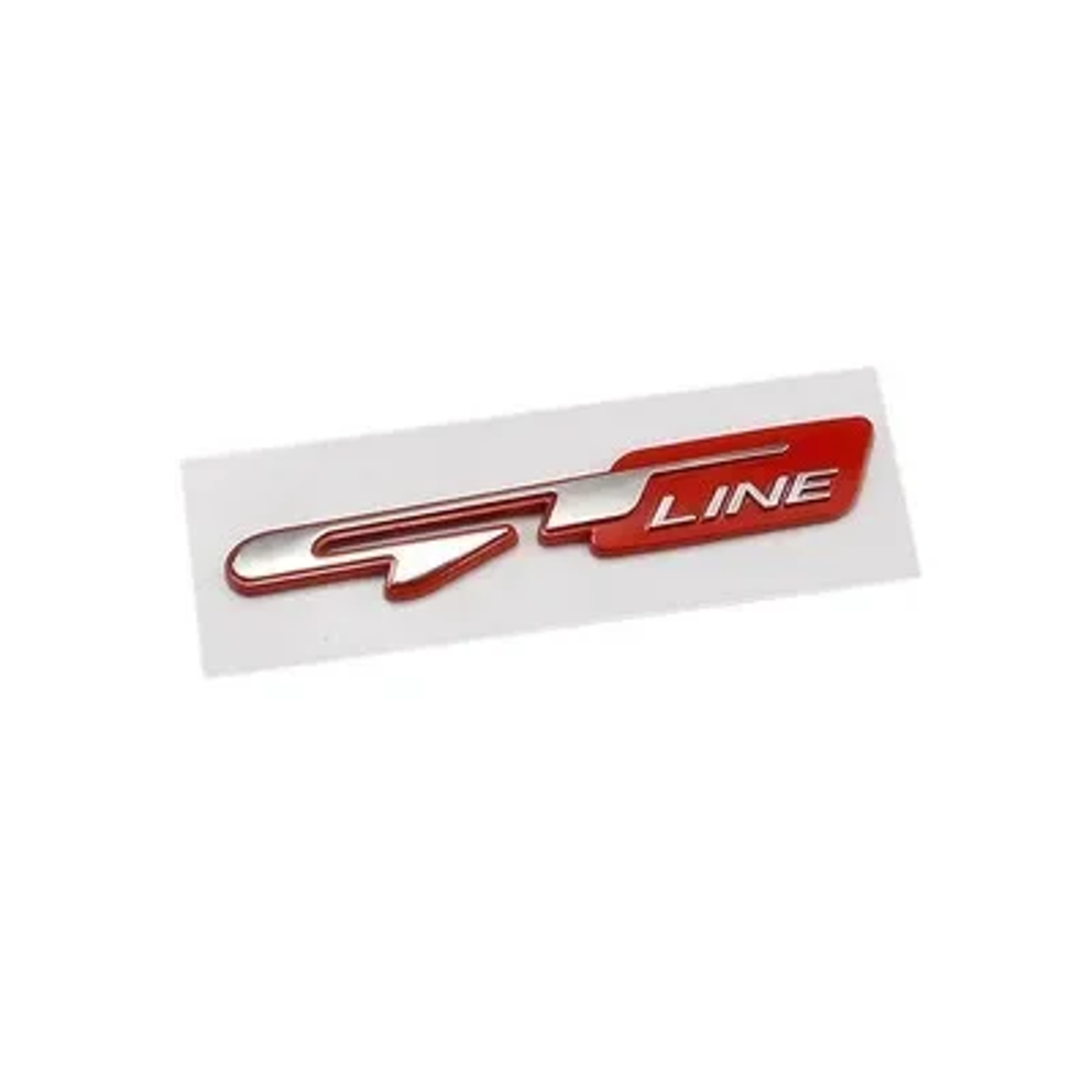 GT Line Car Emblem, 3D Fender Design, Rear Trunk Body Badge Sticker – view 9