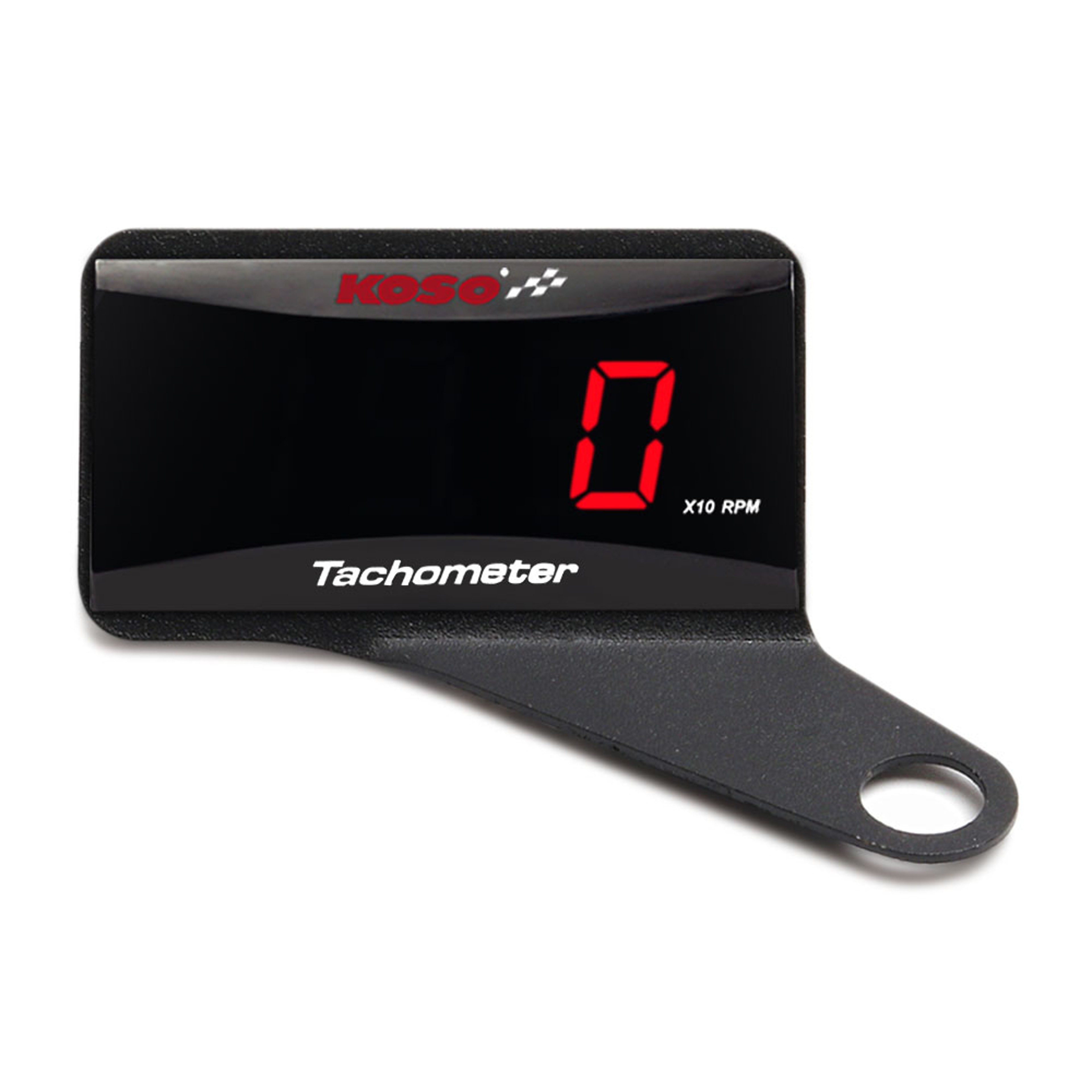 Motorcycle RPM Mini Meter Universal LCD Digital Tachometer Gauge Engine Tach Meter Display 4