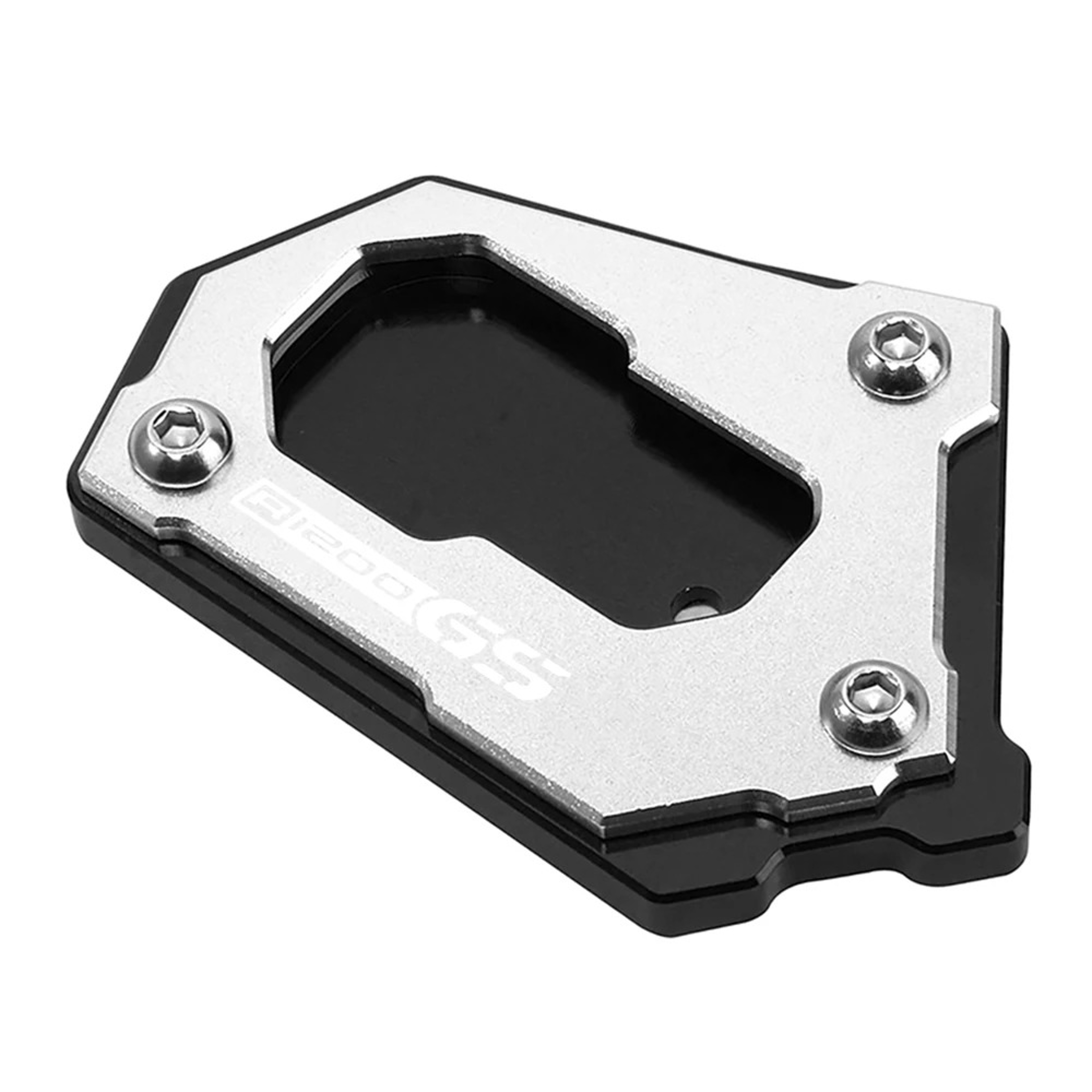 Side Stand Extension Pad Motorcycle Kickstand Base Support Durable AntiFall Pad 11