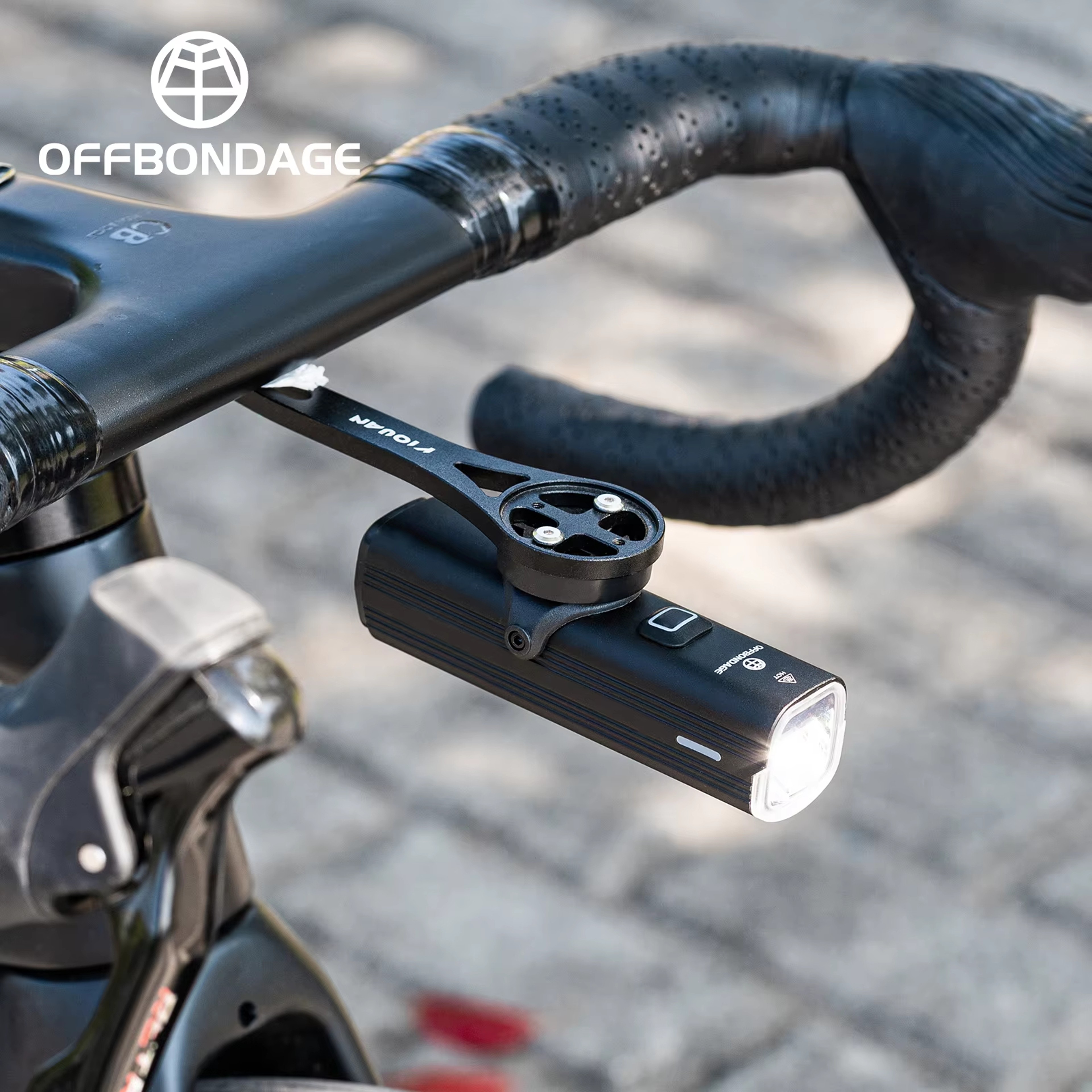 Bicycle Light USB Charging Waterproof Bike Front Lamp Cycling Flashlight For Road And MTB 0