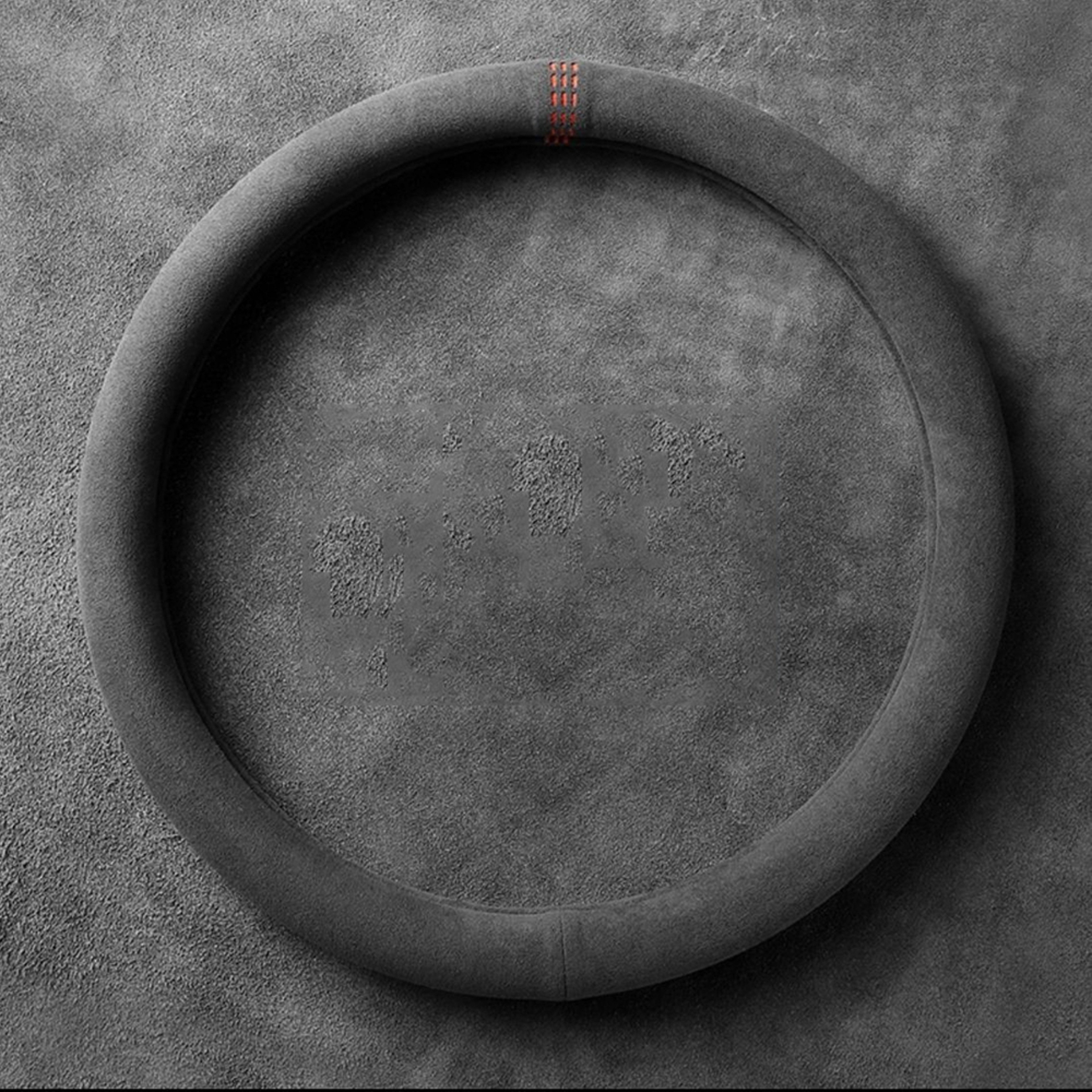 Universal Cowhide Suede Steering Wheel Cover Breathable 3738cm Car Wrap Premium Car Accessory 0
