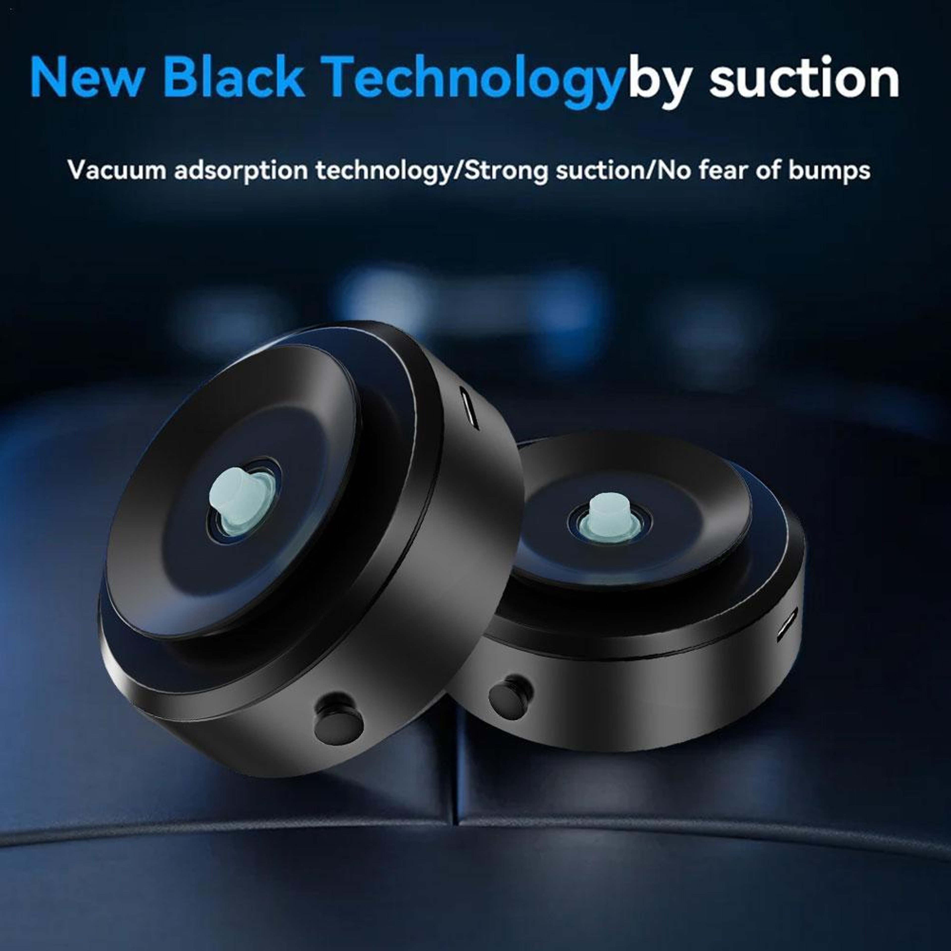 Magnetic Car Mount Universal Mobile Phone Holder Black Technology Adsorption Bracket 0