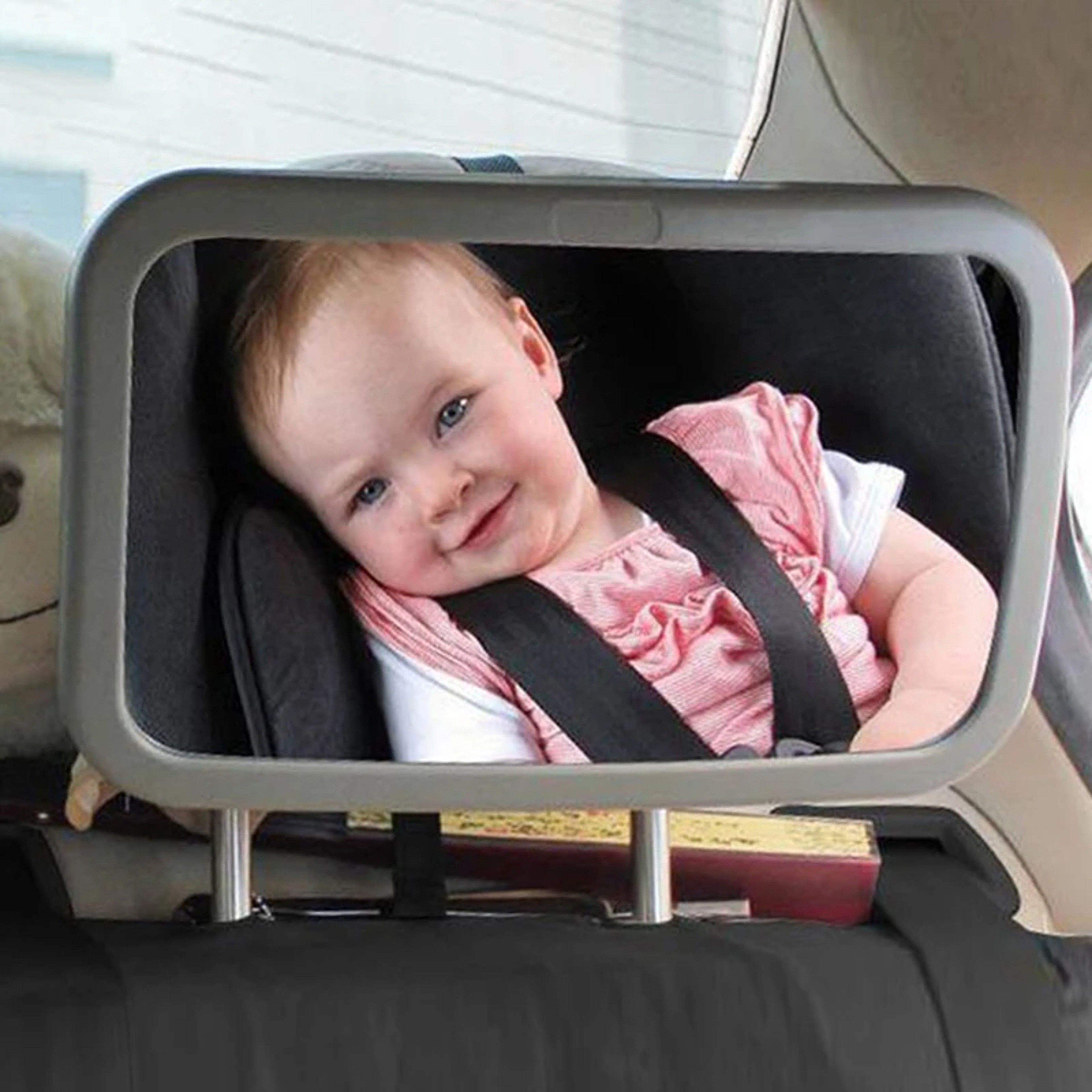 Adjustable Baby Car Mirror Rear Seat Facing Mirror For Headrest Child Safety Monitoring Accessory 0