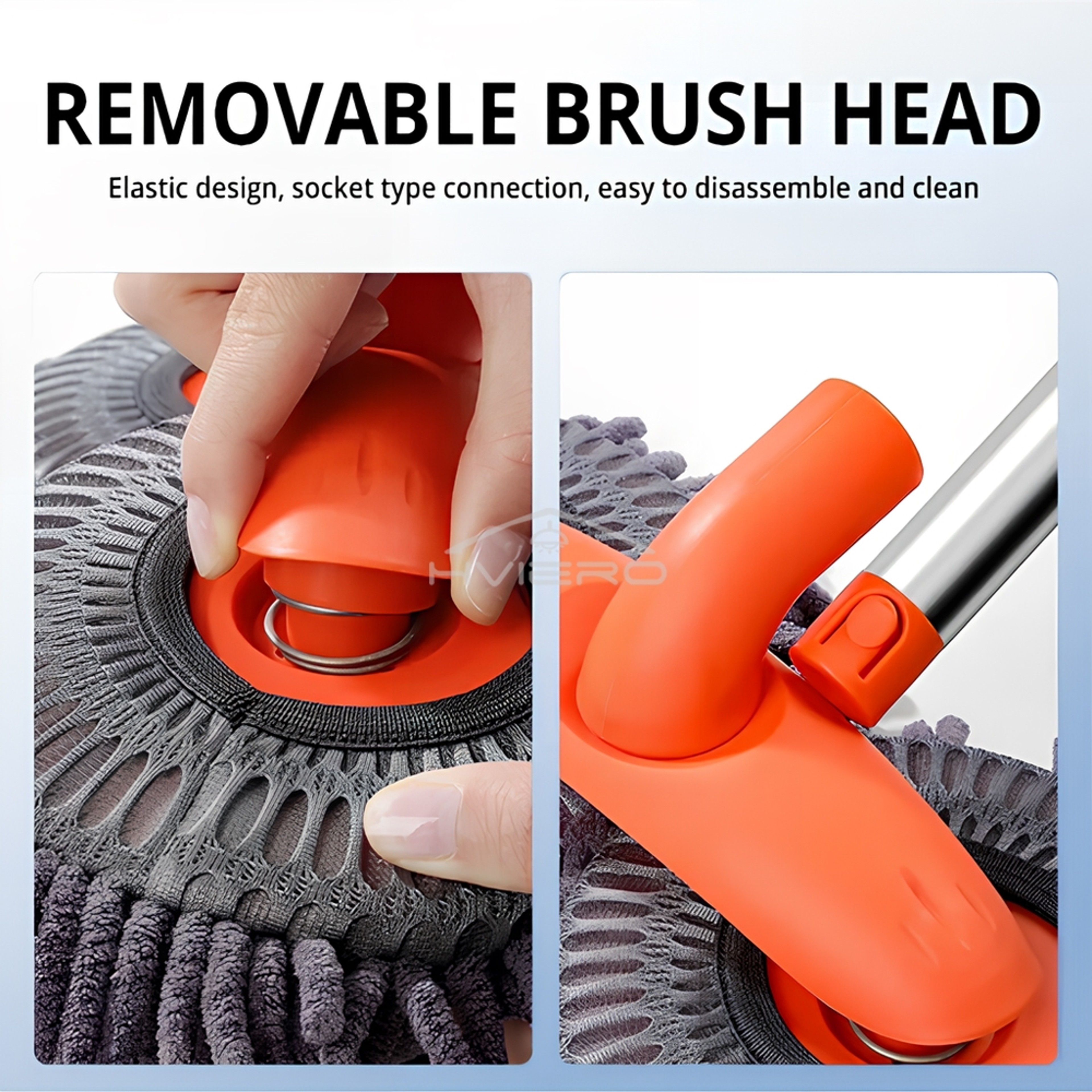 Universal Car Cleaning Kit With Microfiber Cleaning Brush Mop  Sponge For Car And Home Care 4