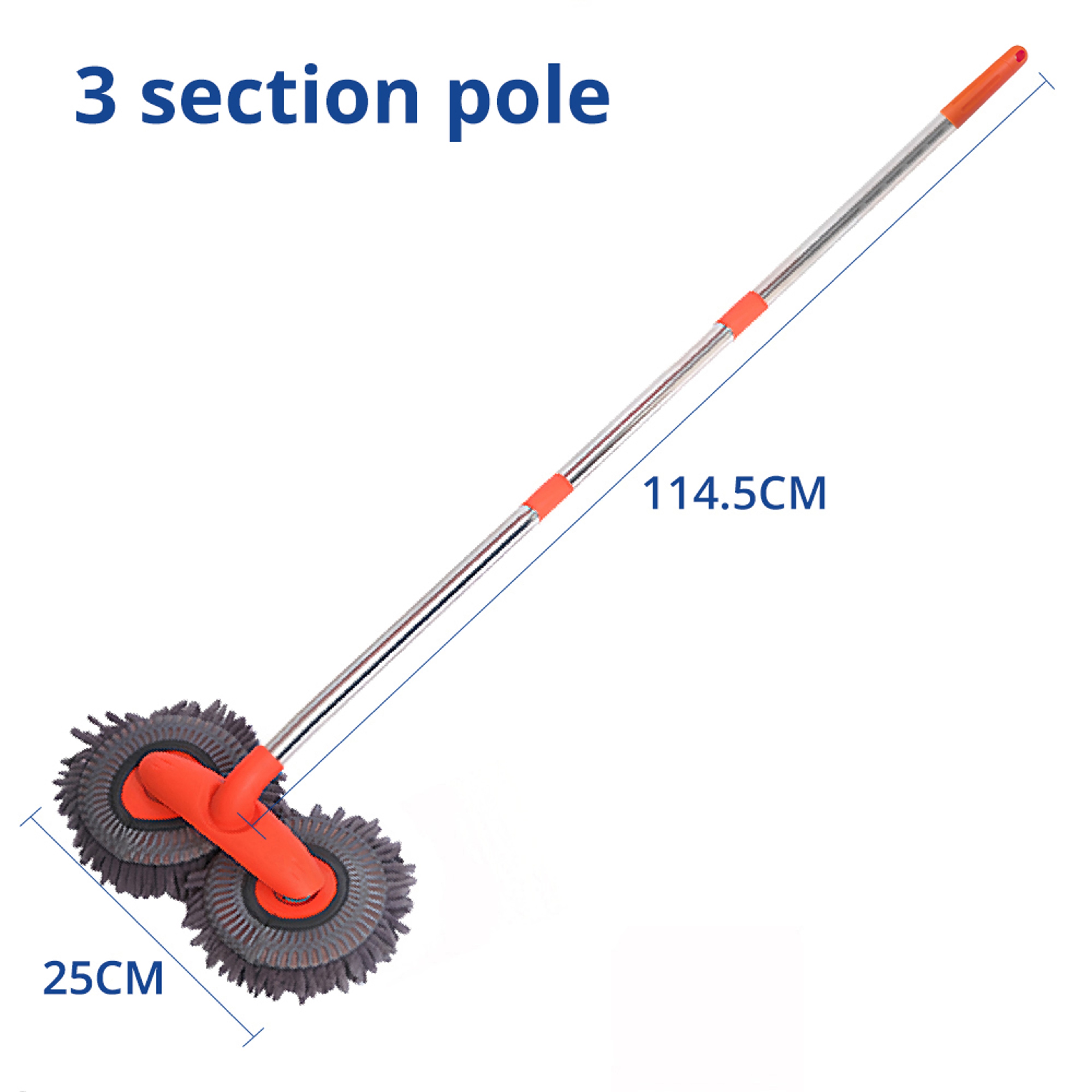 Universal Car Cleaning Kit With Microfiber Cleaning Brush Mop  Sponge For Car And Home Care 7
