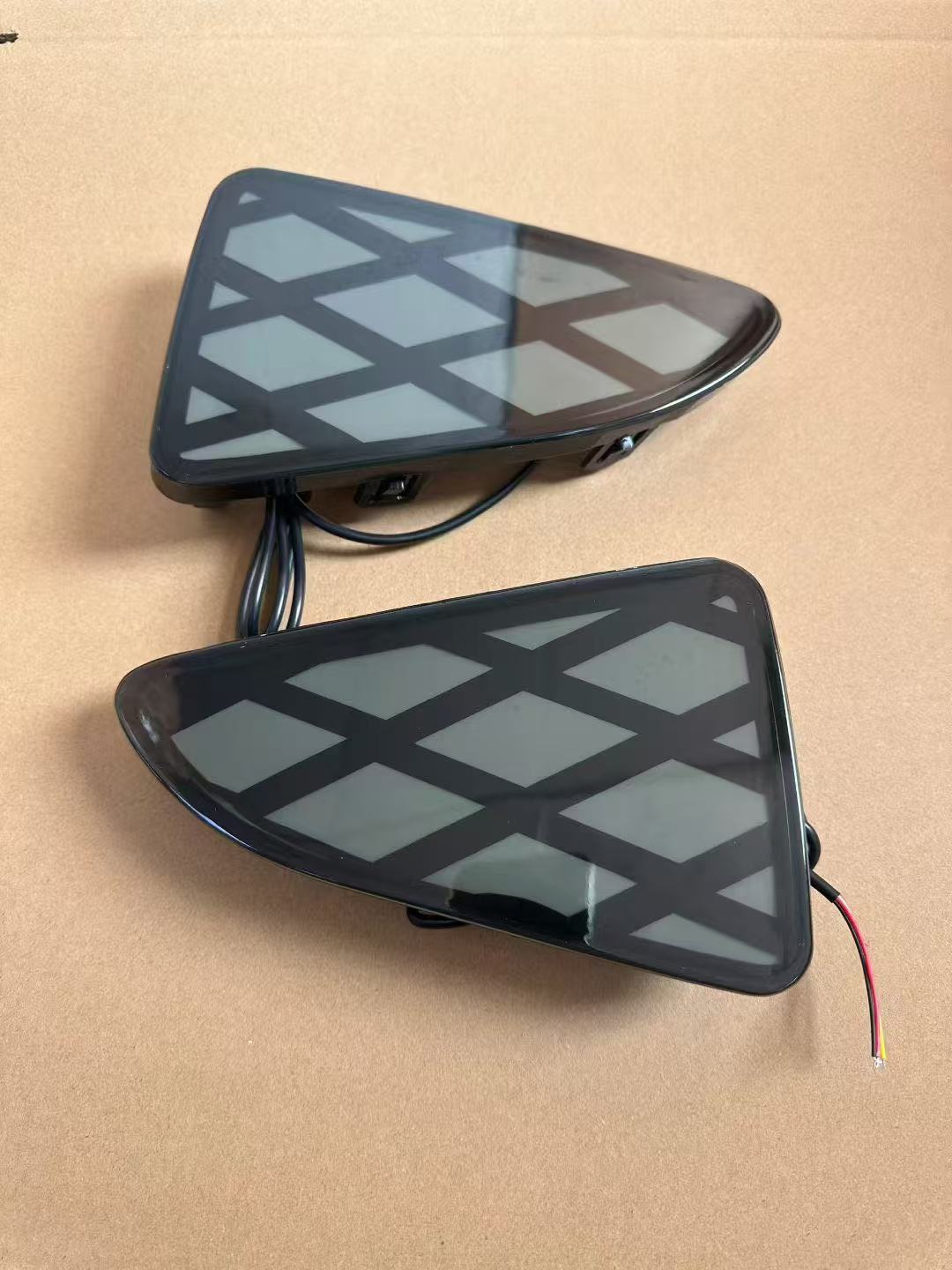 Toyota Yaris Rear Bumper Lights LED DRL Brake Reflector Assembly For Vitz 0