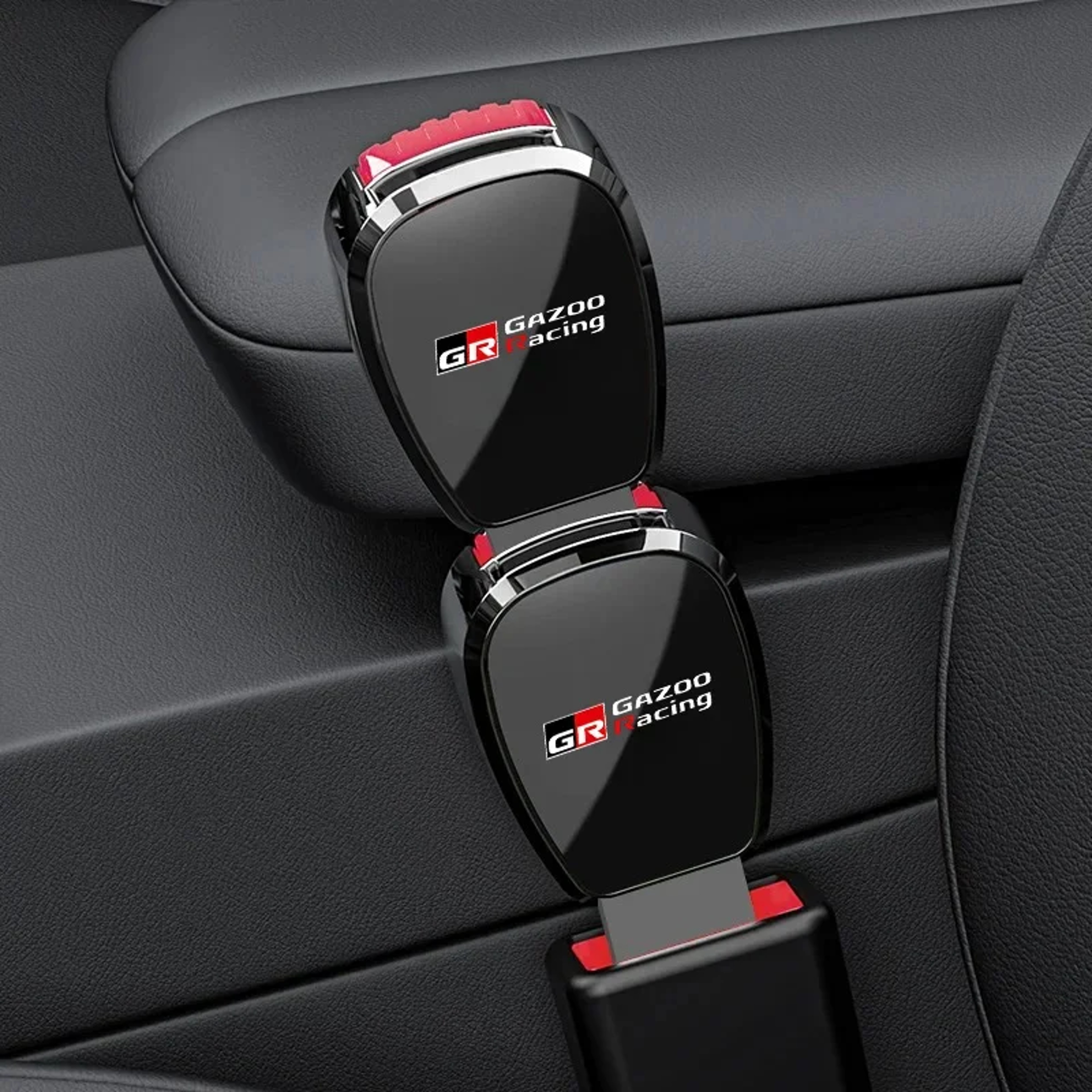 Car Seat Belt Buckle Plug Extension Adapter For Toyota GR Sport C HR Interior Accessory 3