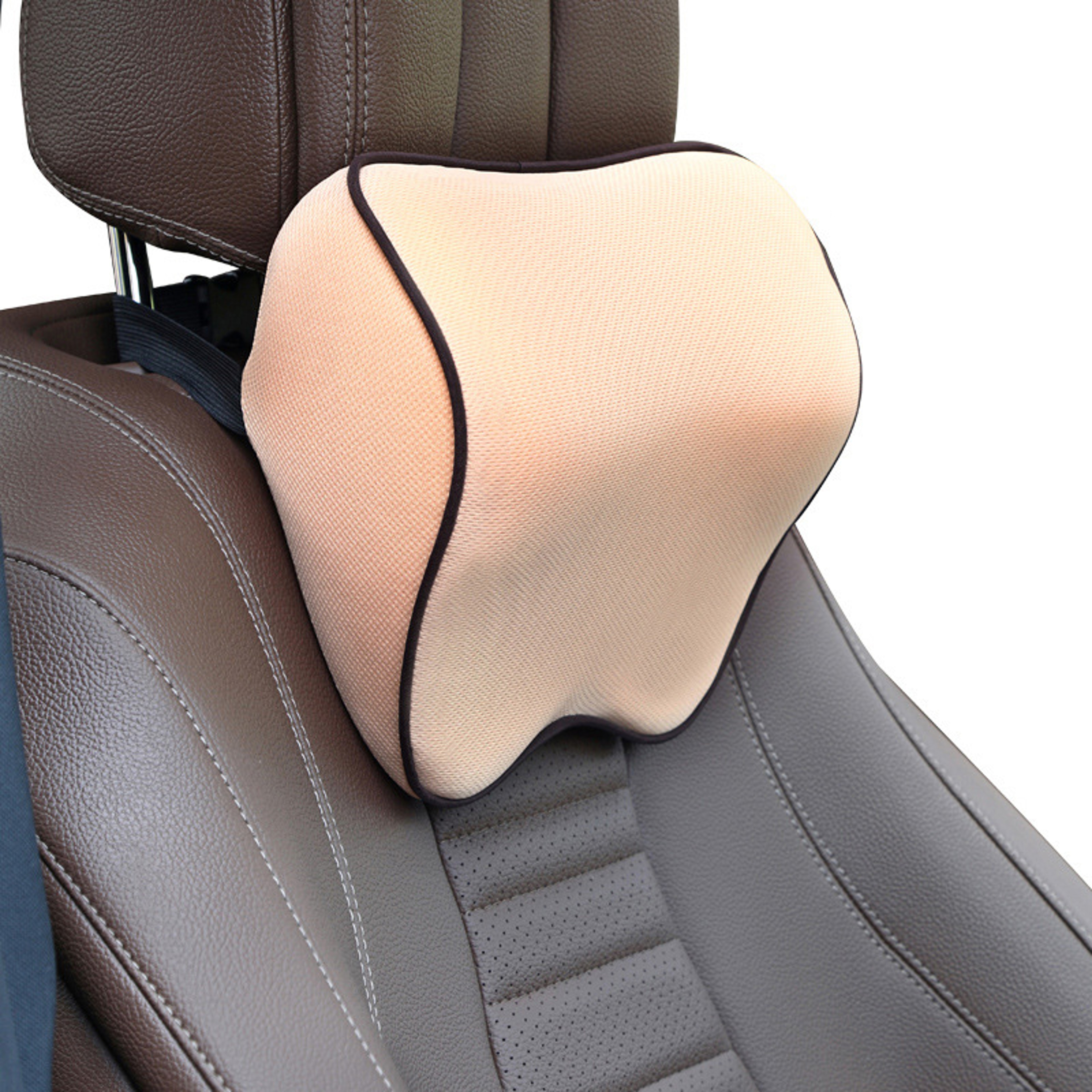 Memory Foam Car Neck Pillow Ergonomic Headrest Cushion For Car Seat Neck Support And Travel Comfort 17