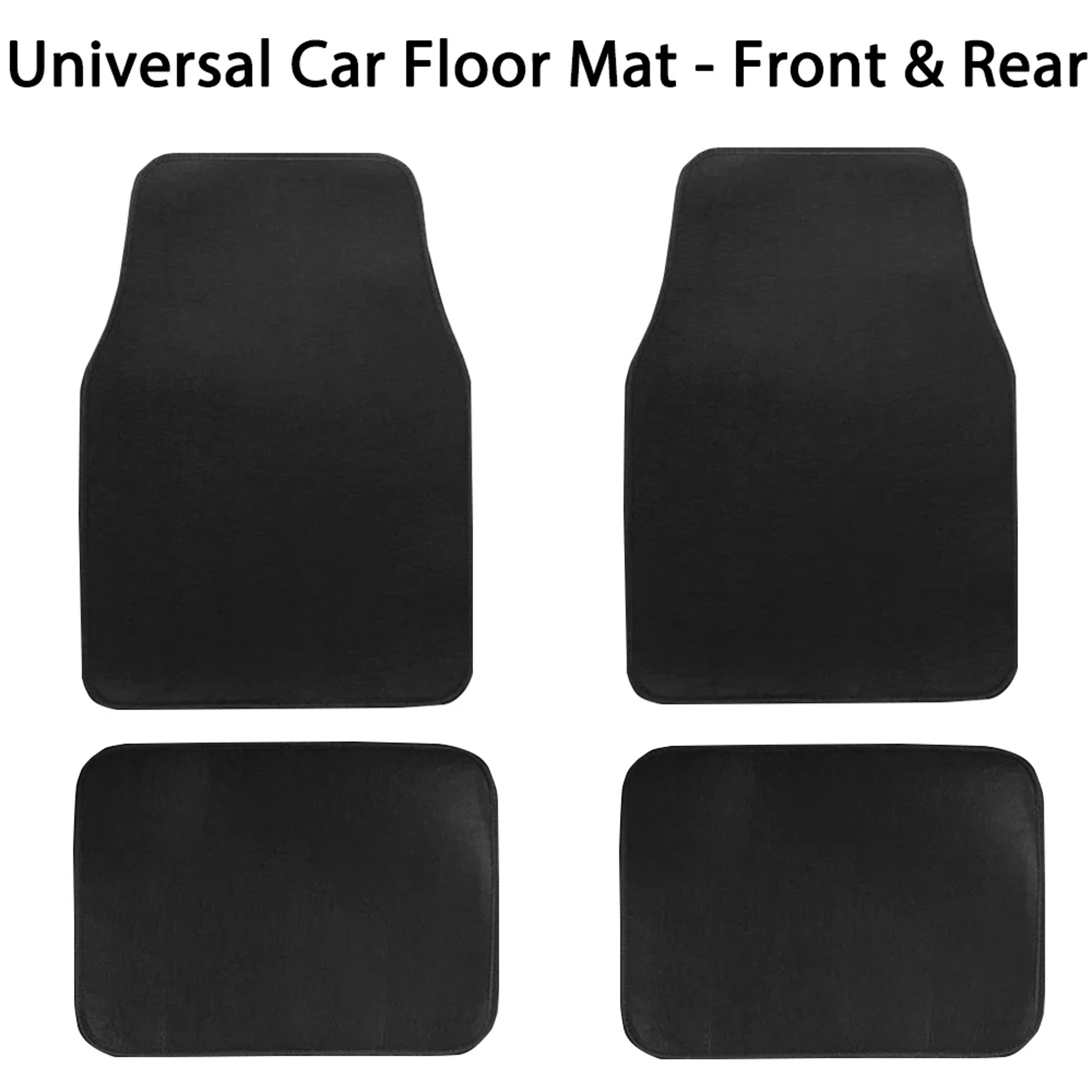 Universal Car Floor Mats Front Rear Carpet Mats For SUV Sedan Van Interior Protection 1