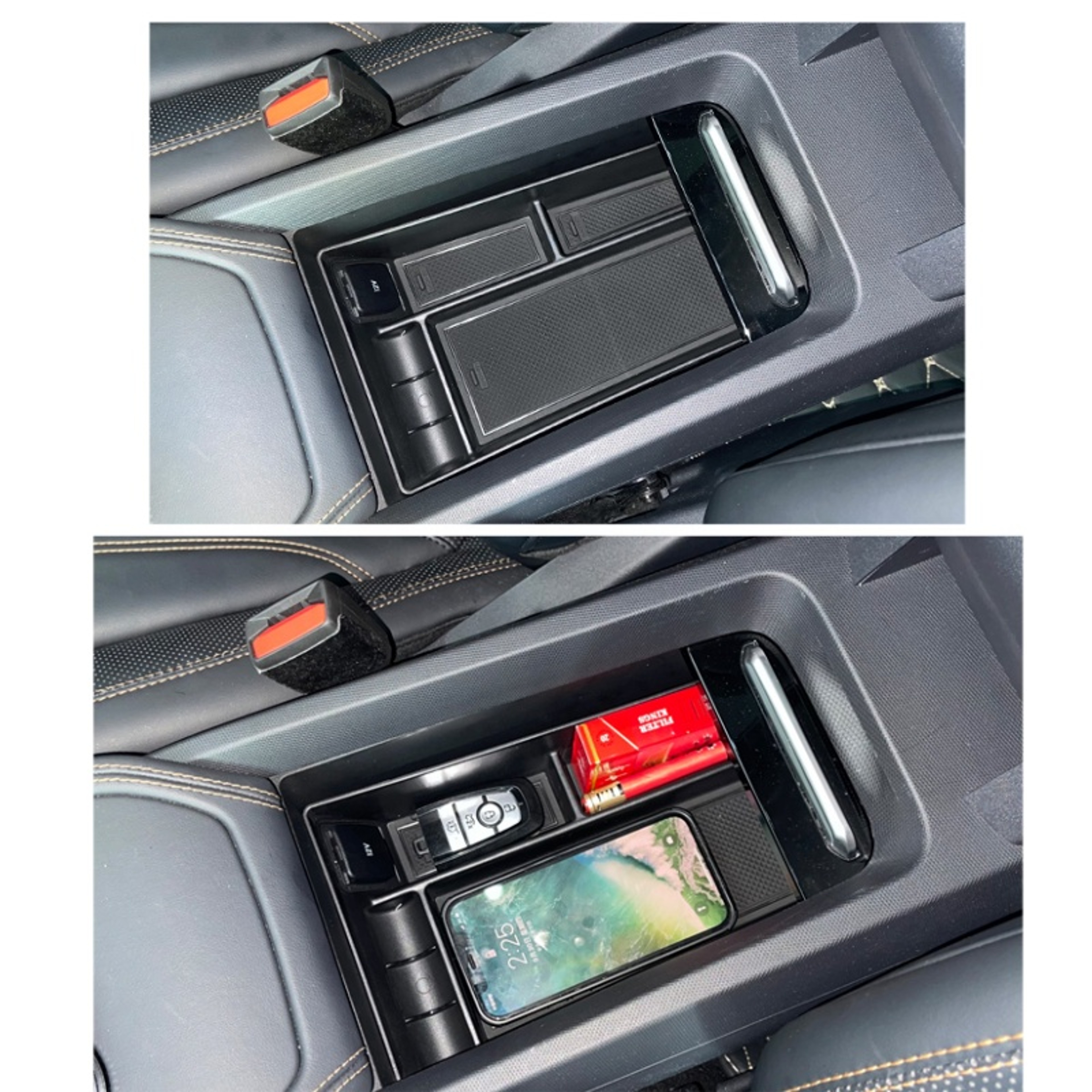 Mustang Mach E Center Console Organizer Tray Interior Storage Insert 1