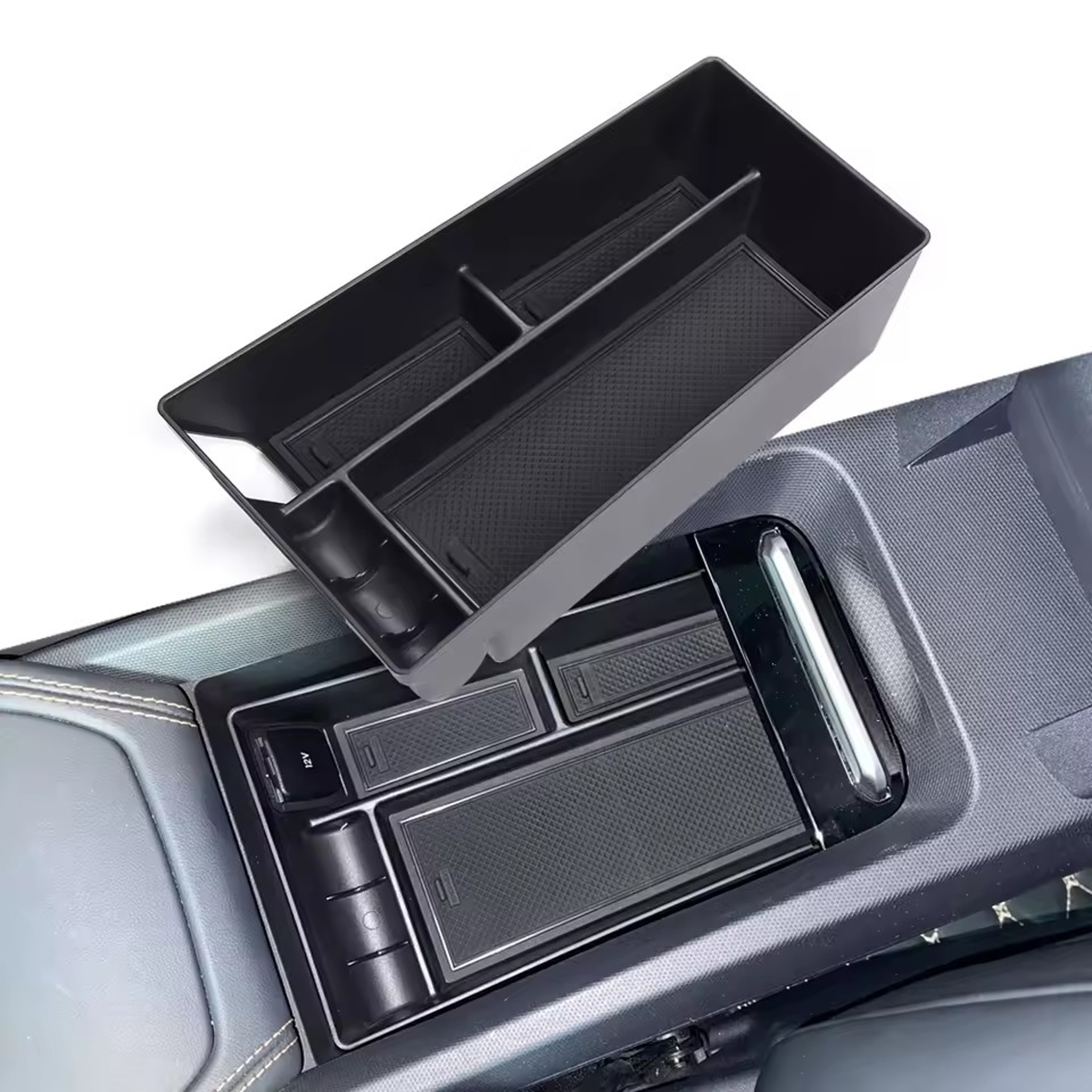 Mustang Mach E Center Console Organizer Tray Interior Storage Insert 3