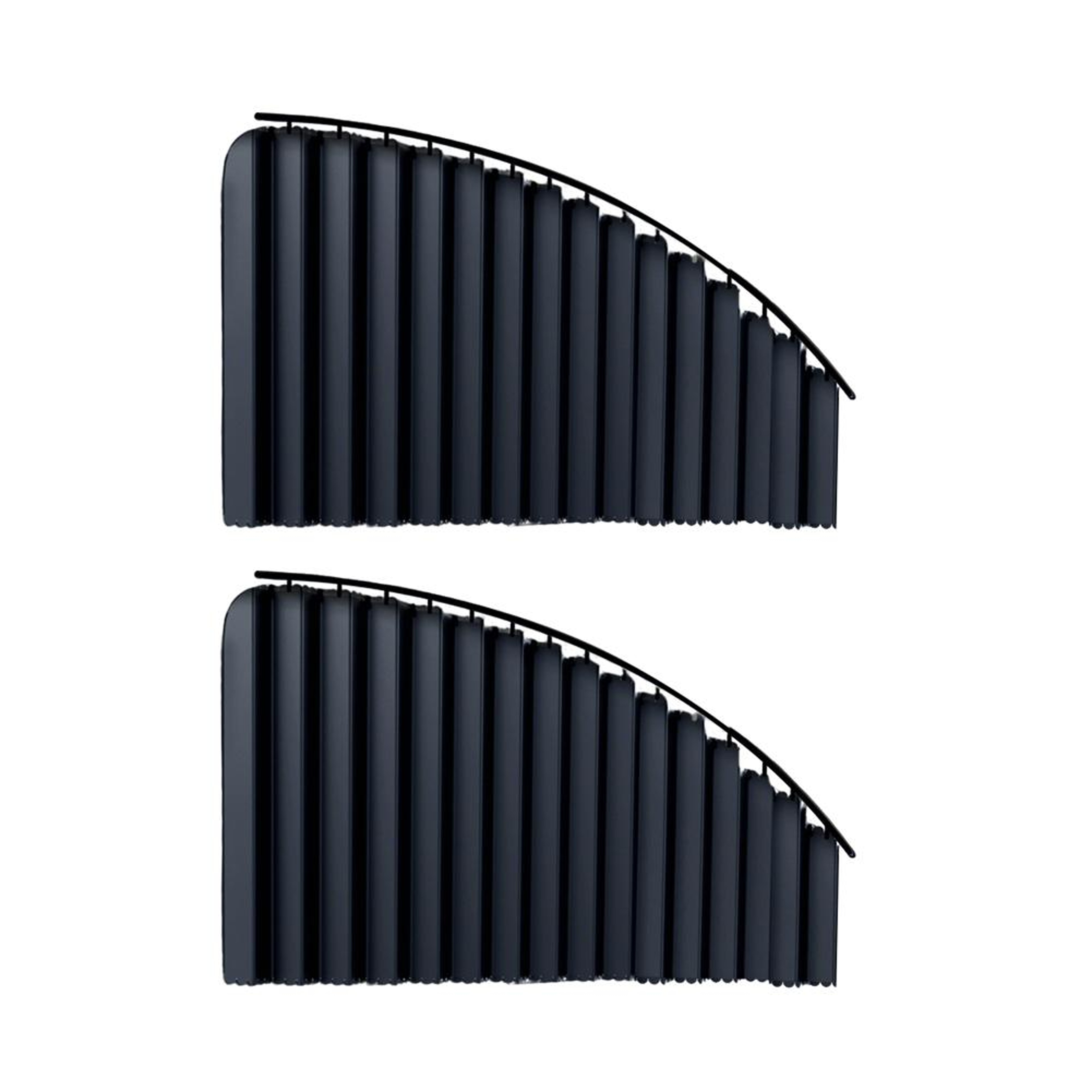 Automatic Telescopic Car Side Window Sun Shade UV Heat Shield Curtain 10