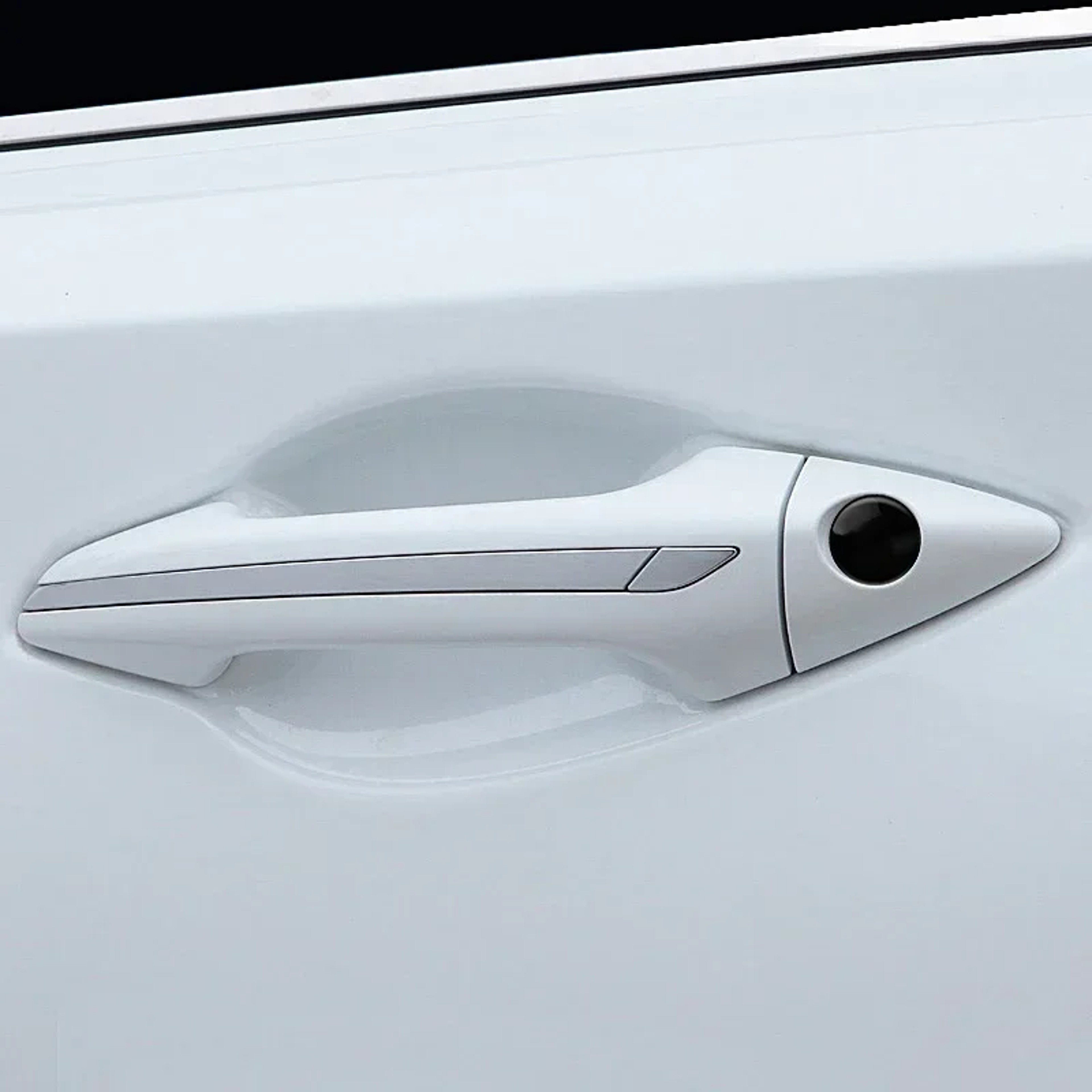 Car Door Keyhole Stickers Universal Car Door Lock Protector Self Adhesive Door Lock Cover Stickers 4