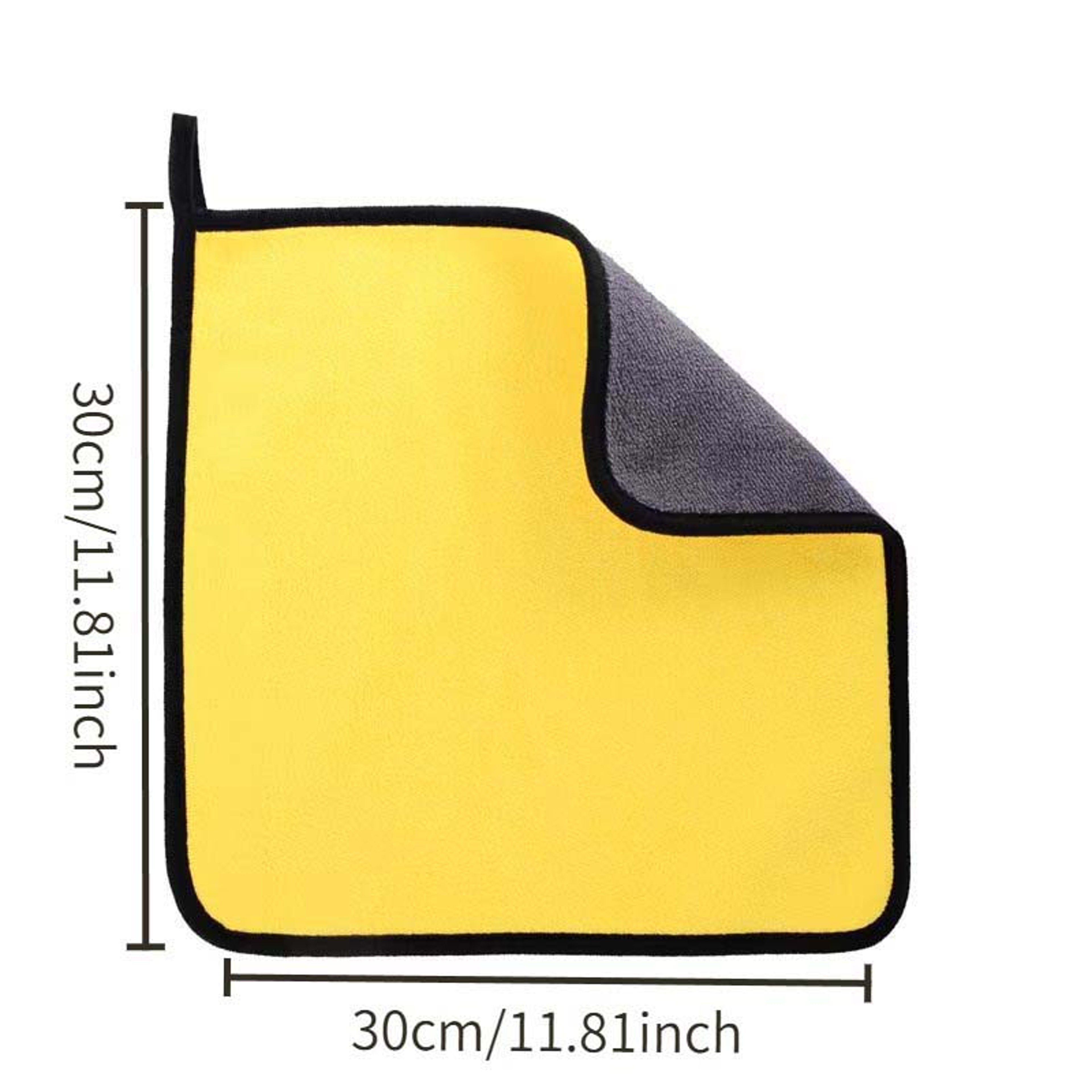Double Sided Microfiber Car Wash Mitt Scratch Free Chenille Cleaning Glove For Interior  Exterior C 4