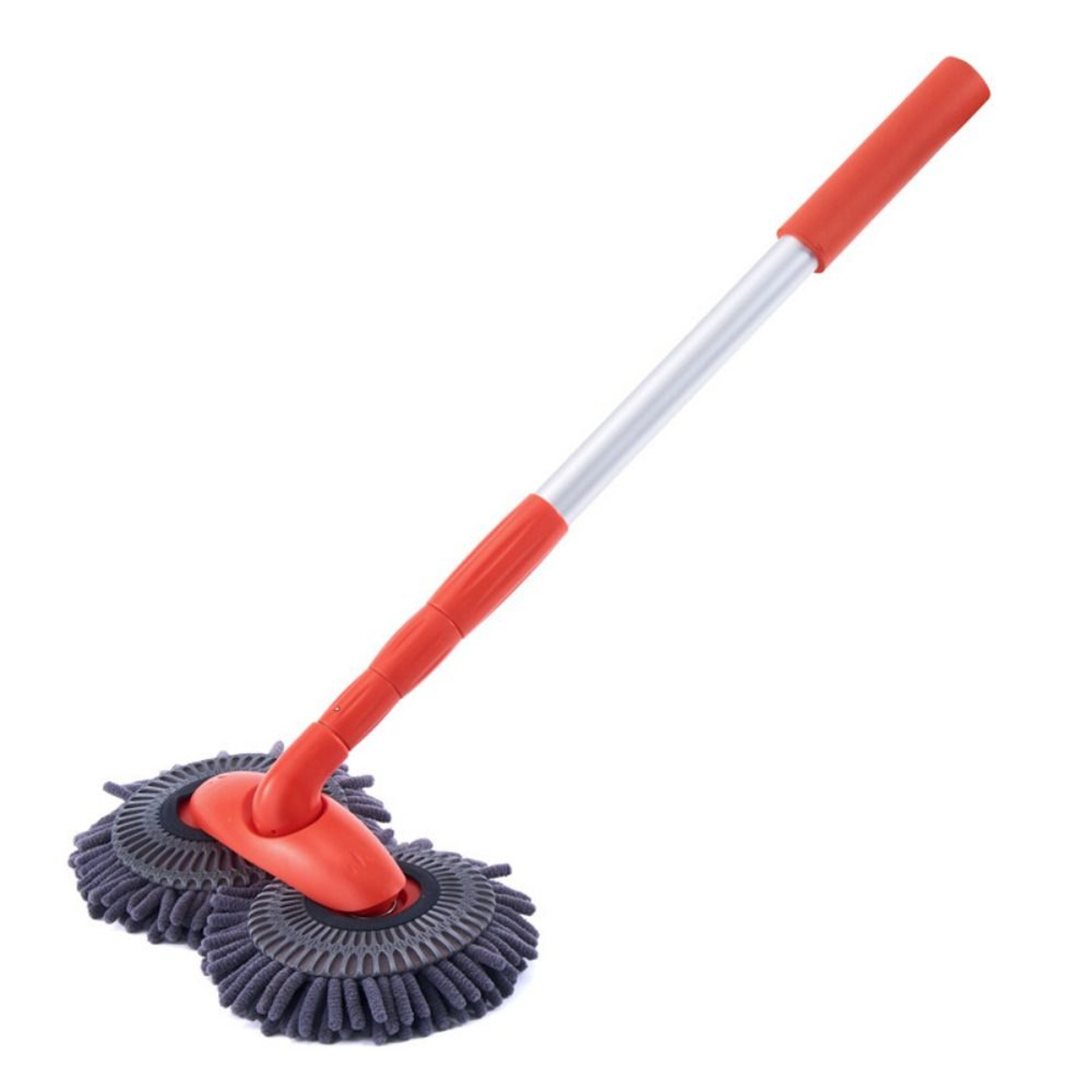 Car Wash Mop Telescopic Car Washer with Double Brush Head Rotation Cleaning Kit – view 8