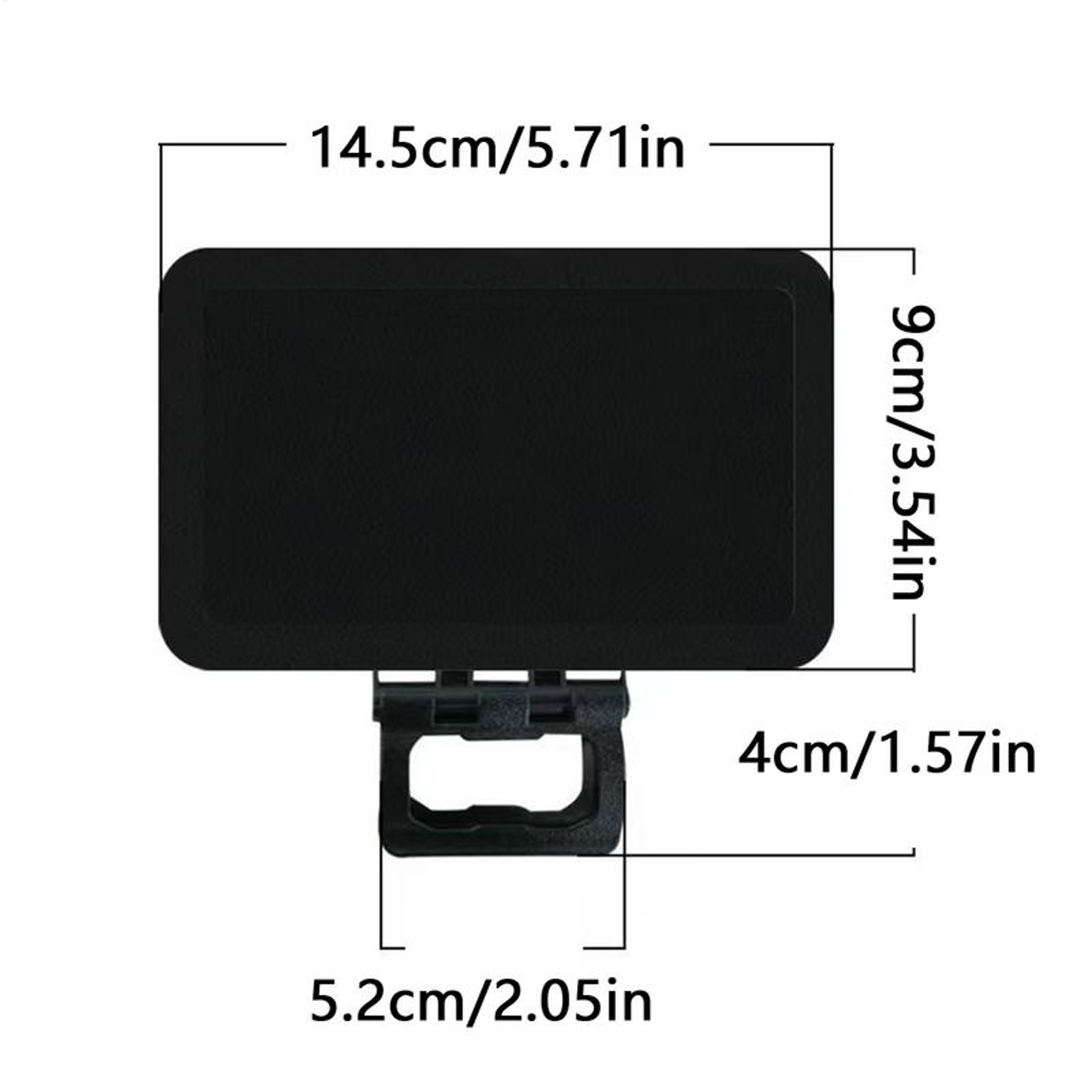 Foldable Phone Sunshade Anti Glare UV Shield for Car Bike Smartphone Mounts – view 6