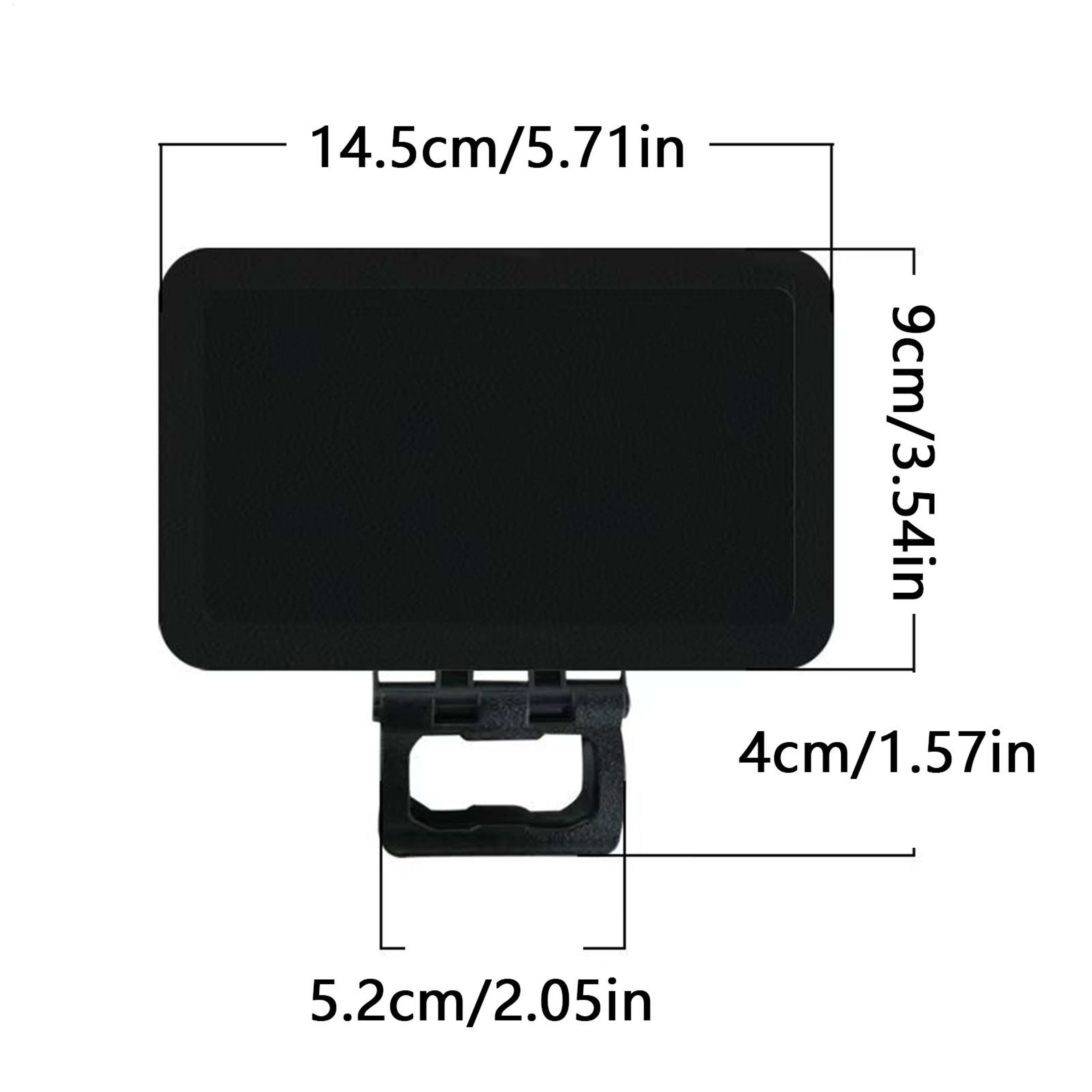 Mobile Phone Sunshade Foldable Anti Glare Phone Shade For Car Dashboard And Windshield 5