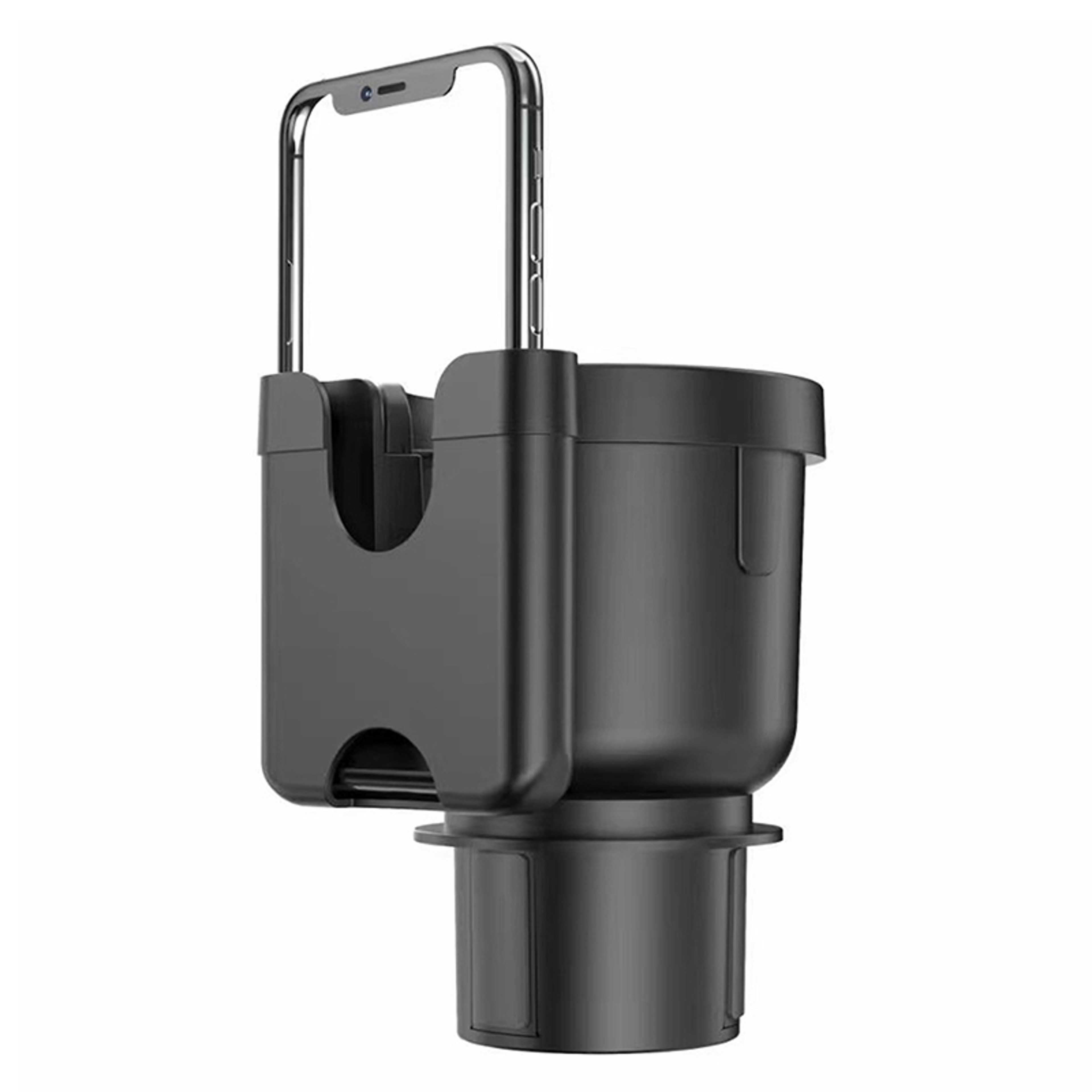 Car Cup Holder Expander With Phone Holder Bottle Organizer  Adjustable Car Cup Holder Adapter 0