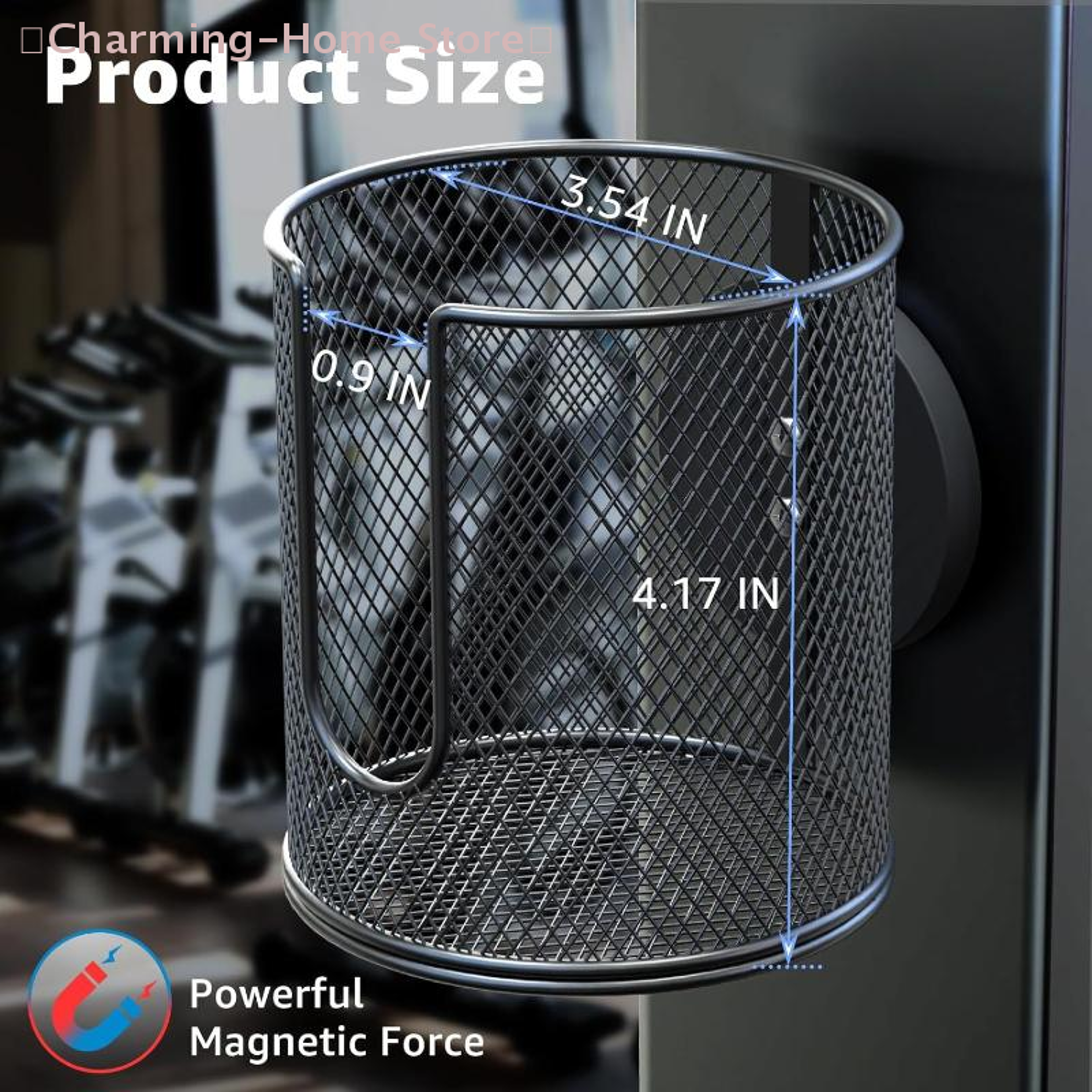 Heavy Duty Magnetic Car Cup Holder Anti Slip Drink Holder for Vehicles – view 3
