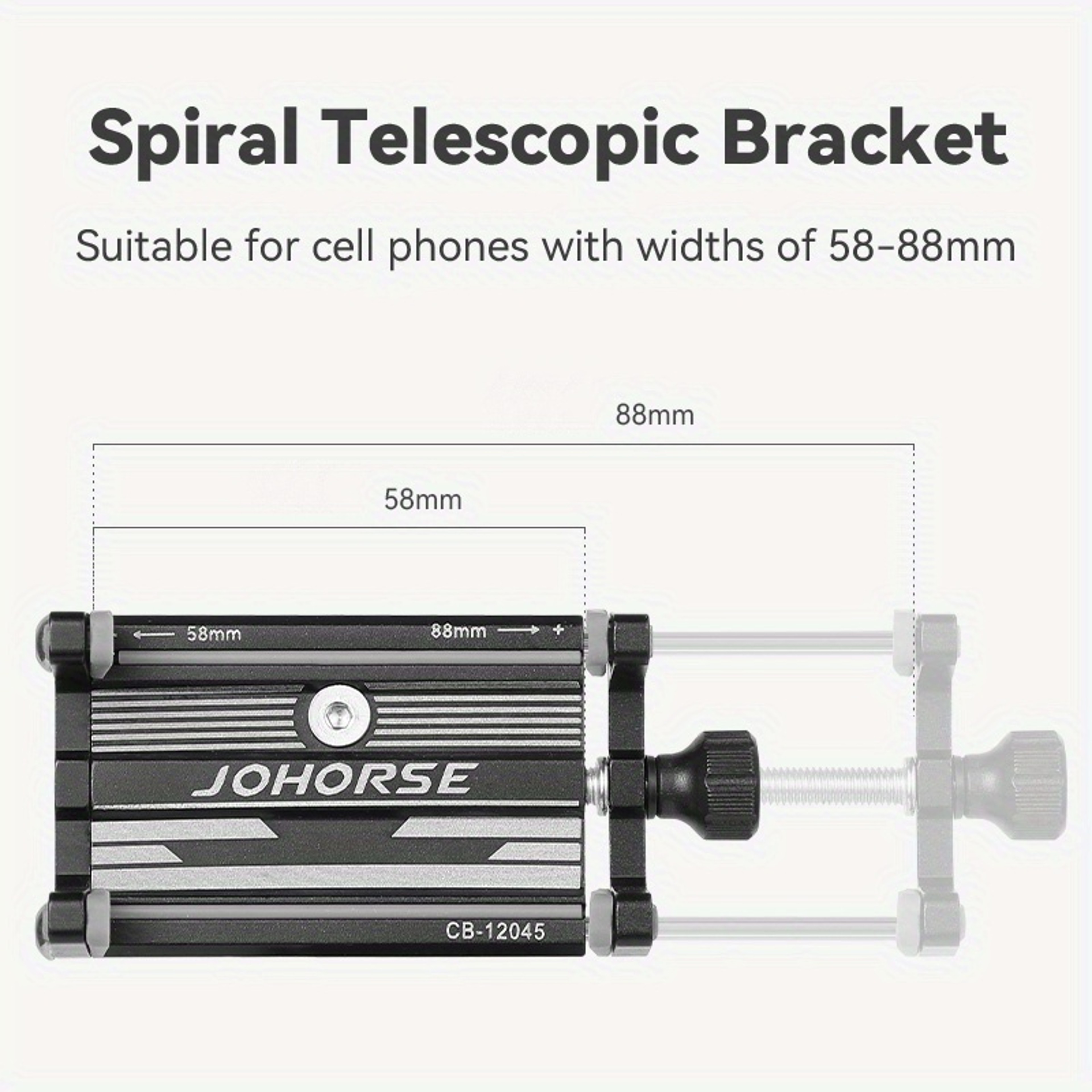 Adjustable Aluminum Bike Phone Holder Mount For Scooter And Bicycle 5
