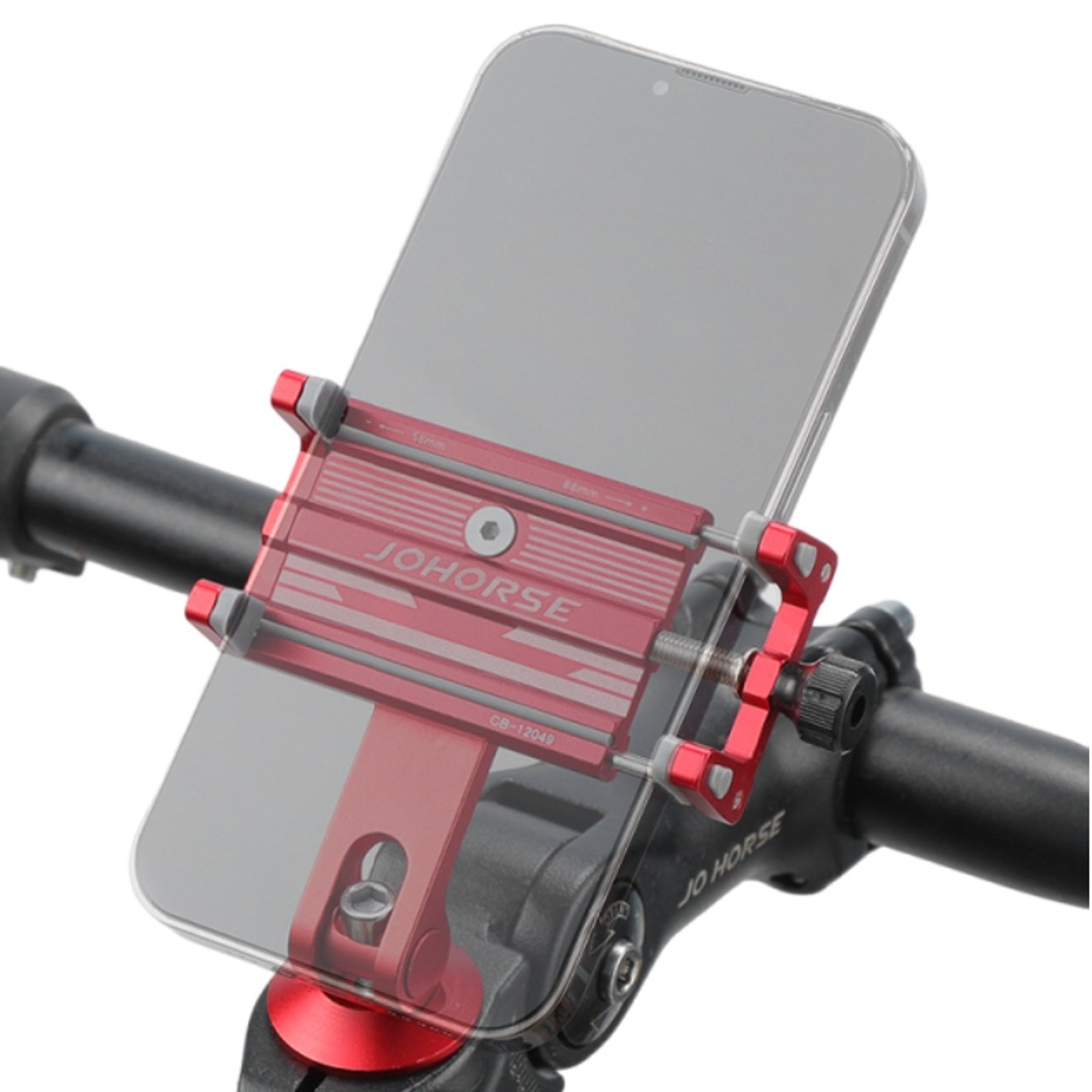 Adjustable Aluminum Bike Phone Holder Mount For Scooter And Bicycle 0