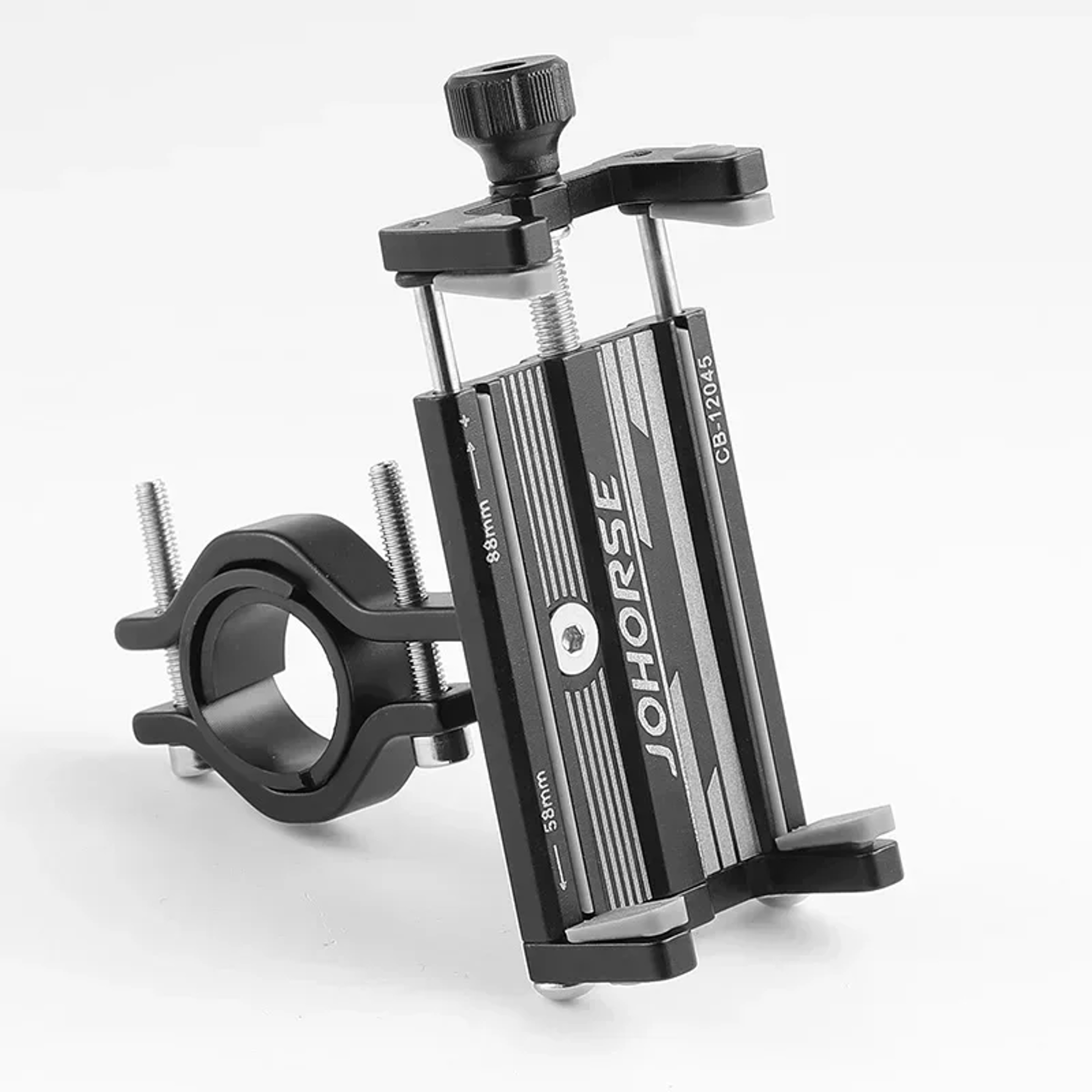 CNC Aluminum Motorcycle Phone Mount With Claw Grip For Bikes Bikes  Scooters 0
