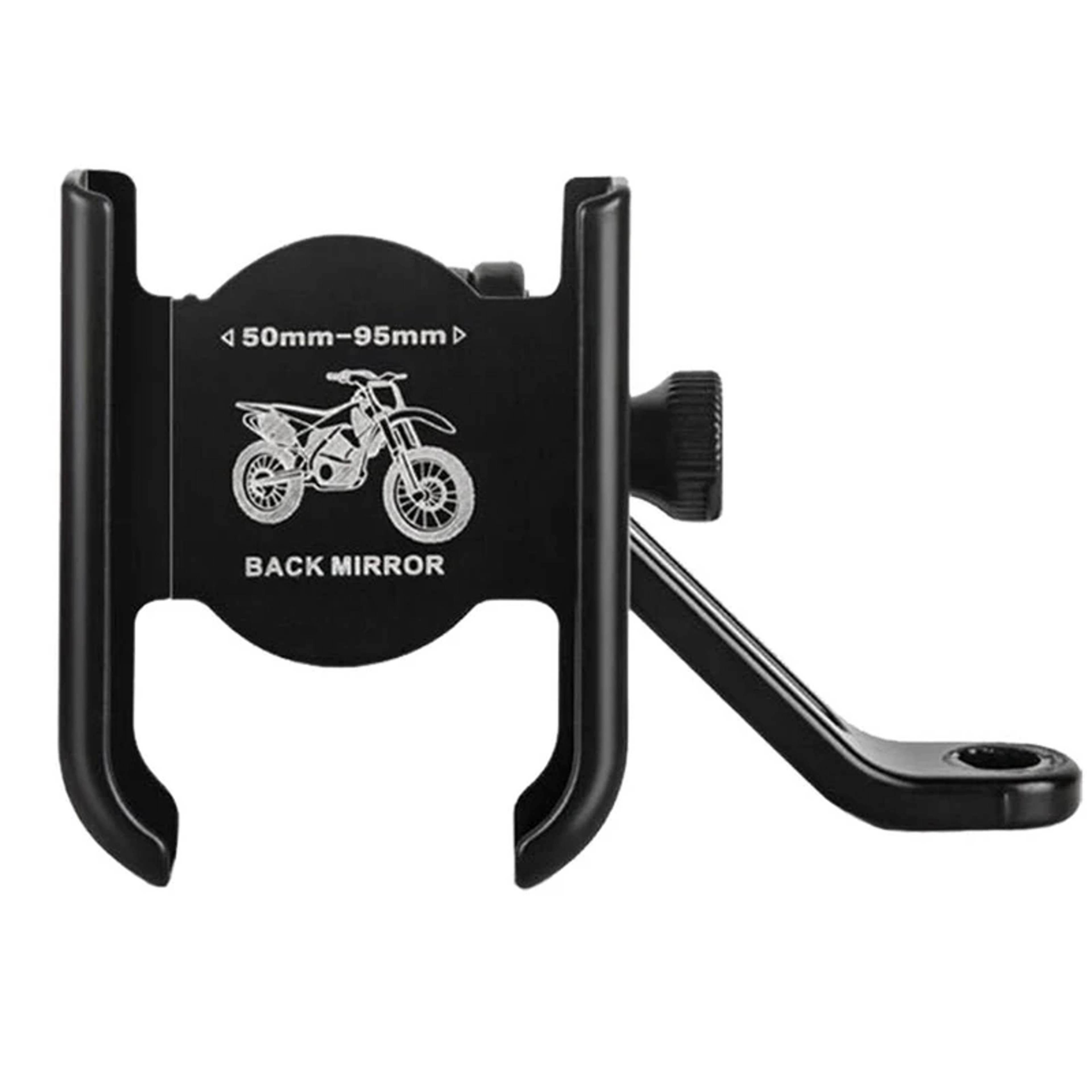 Aluminum Alloy Motorcycle Bicycle Mobile Phone Holder GPS Bracket Mounting Clip Multi Specification 6