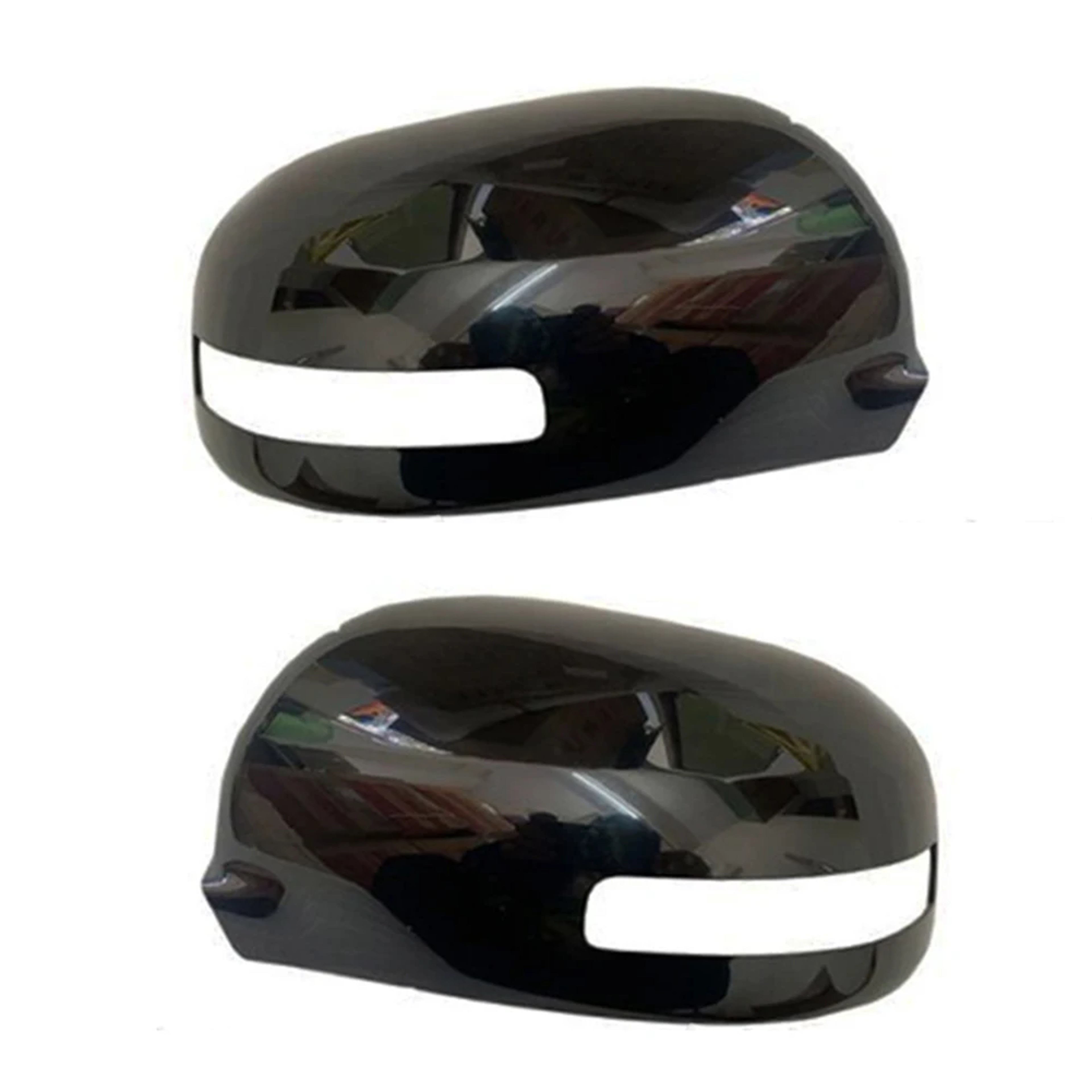 Rearview Mirror Cover Caps For ASX  Outlander Black Left  Right Pair 7