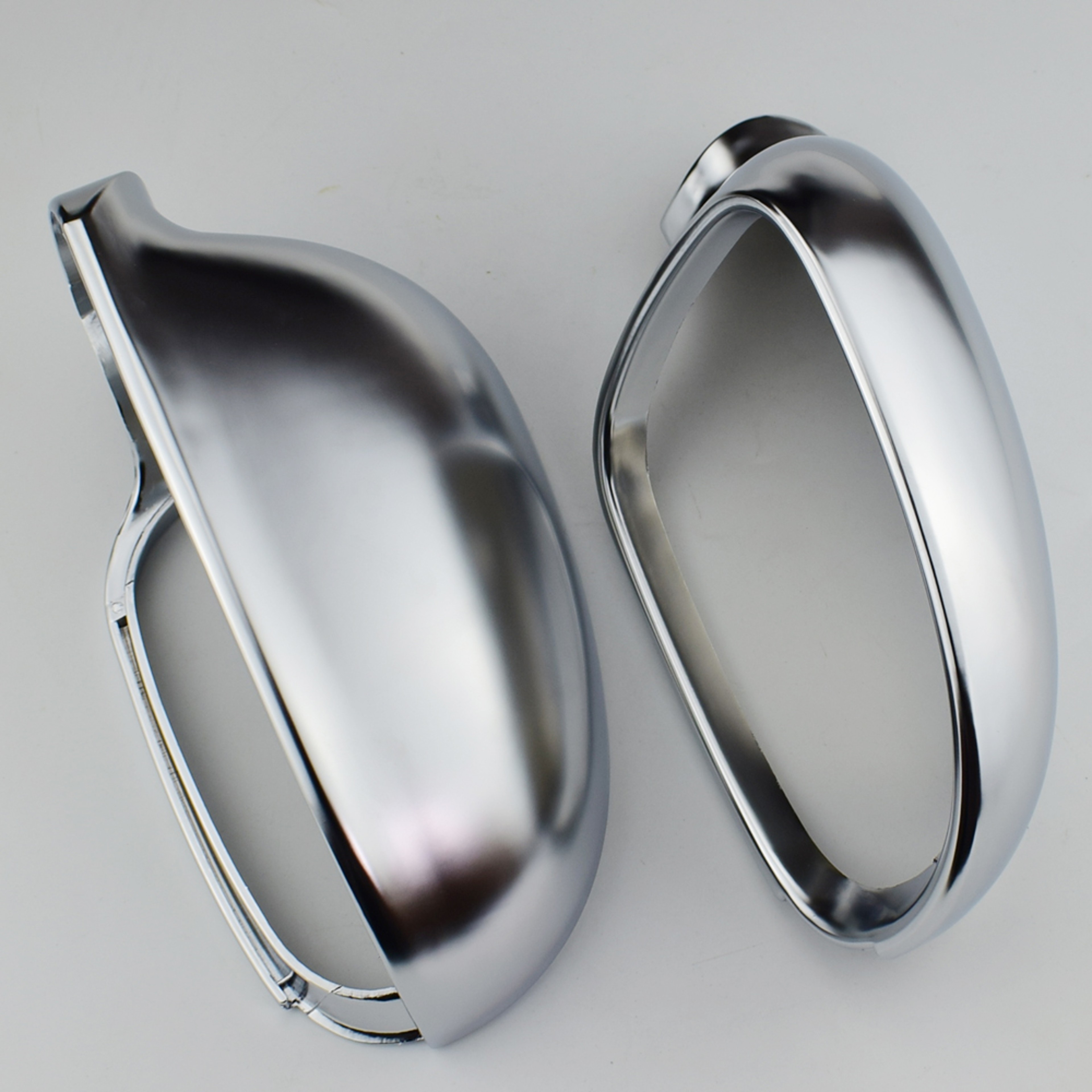 Glossy Chrome Side Mirror Covers For VW Golf GTI Passat 3