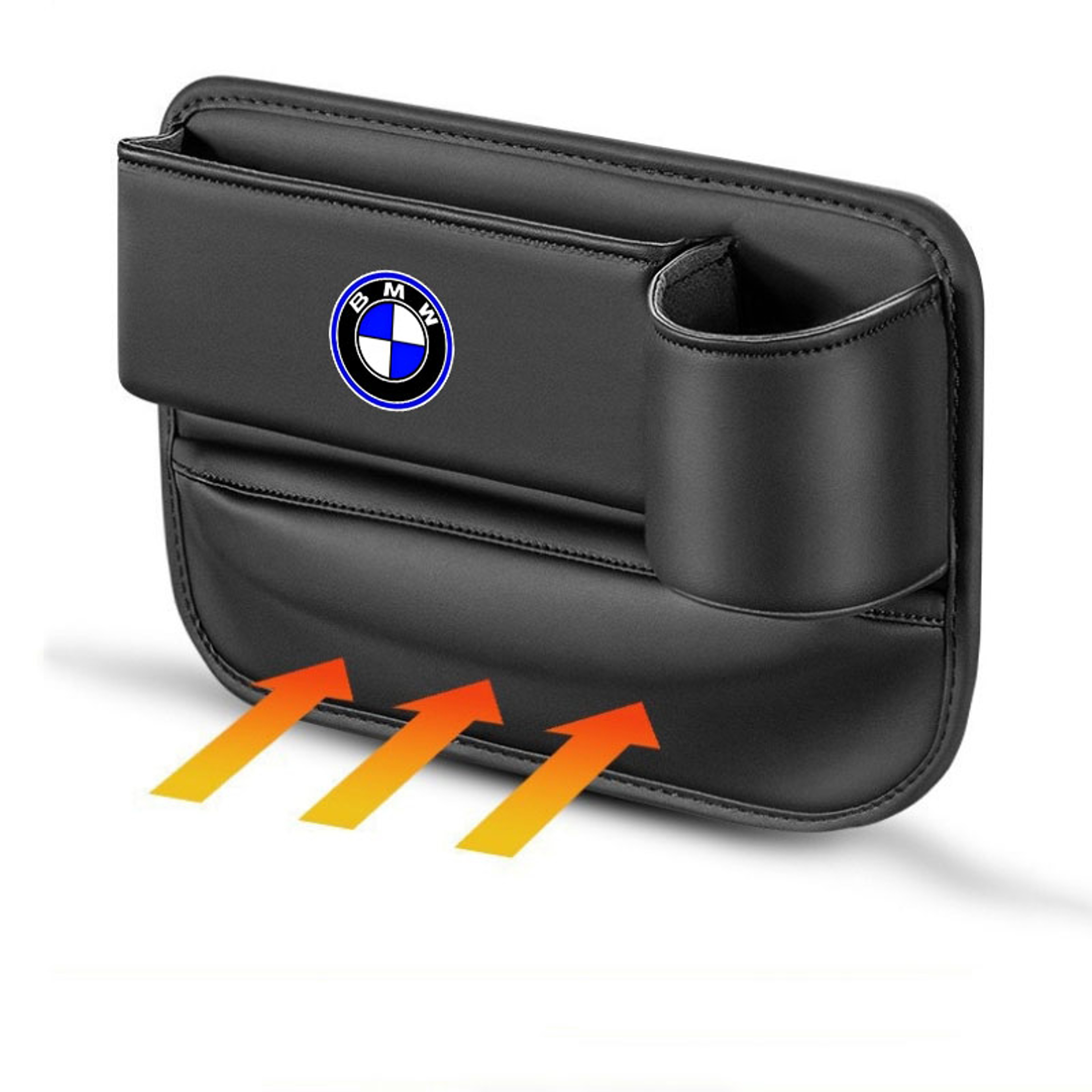 Car Seat Storage Box With Cup Holder Organizer For Models 5