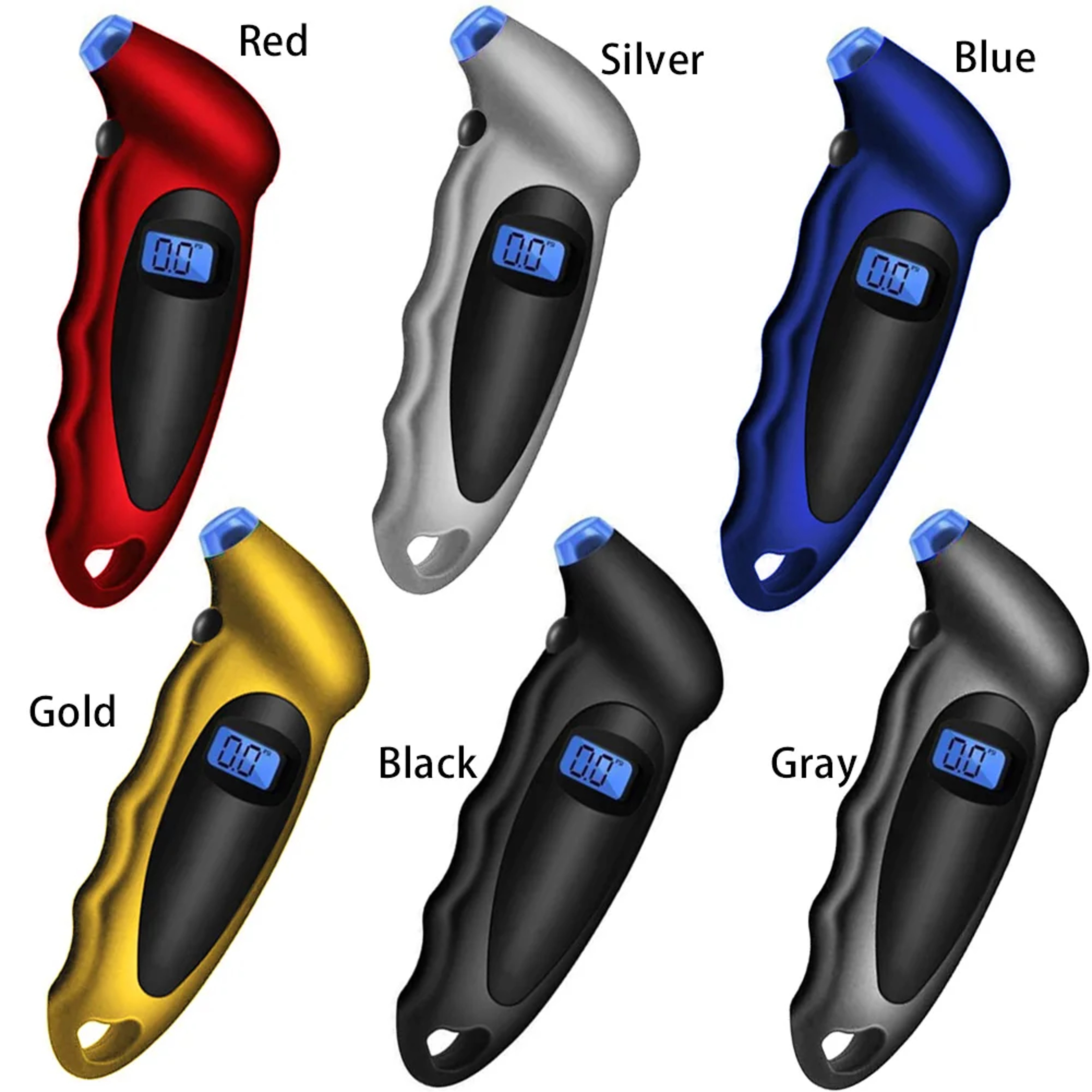 High Precision Digital Tire Pressure Gauge With Backlight LCD Display For Car Tyre Air Pressure Mon 1