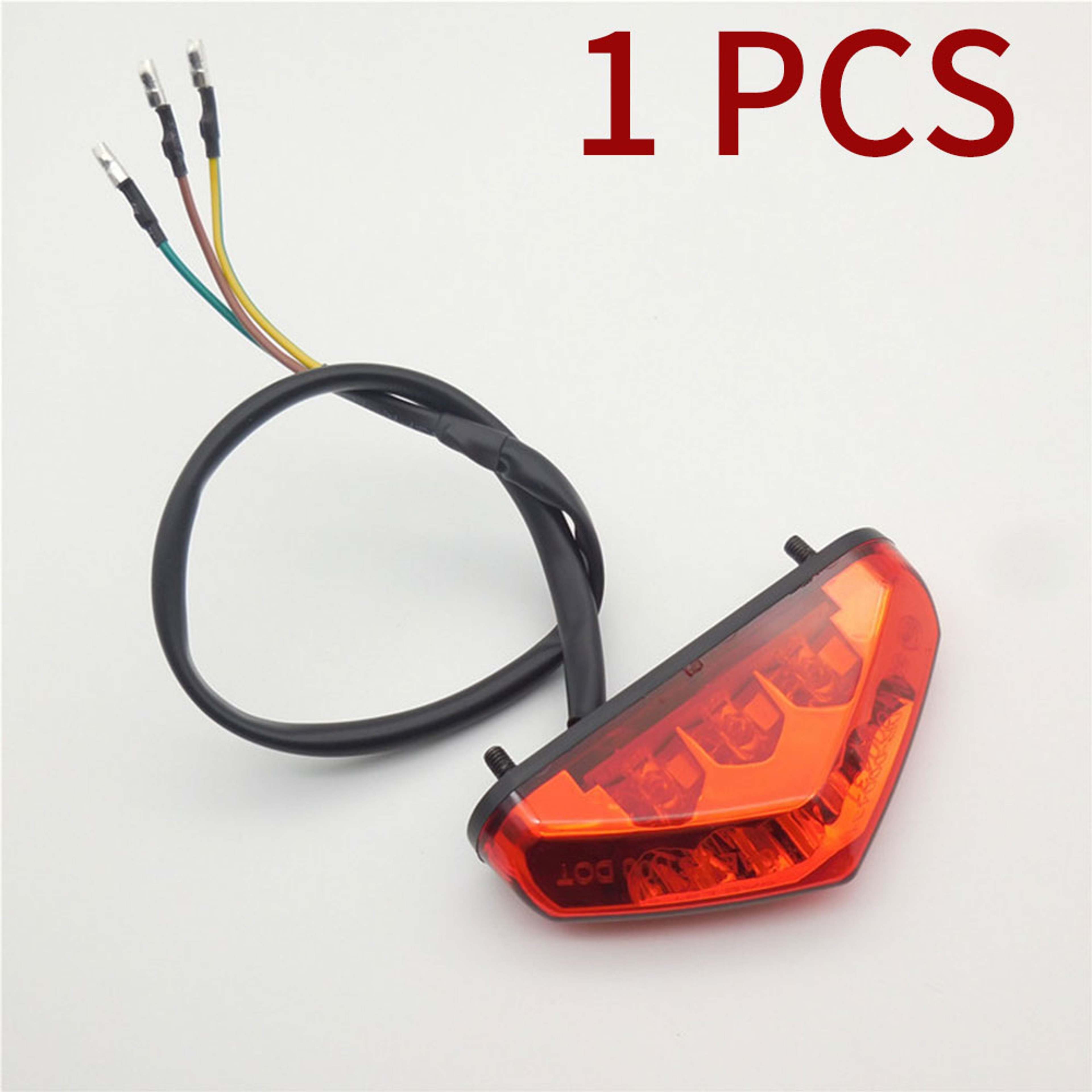 Mini Motorcycle LED Tail Light Rear Brake Lamp For ATV Dirt Bike Scooter 6