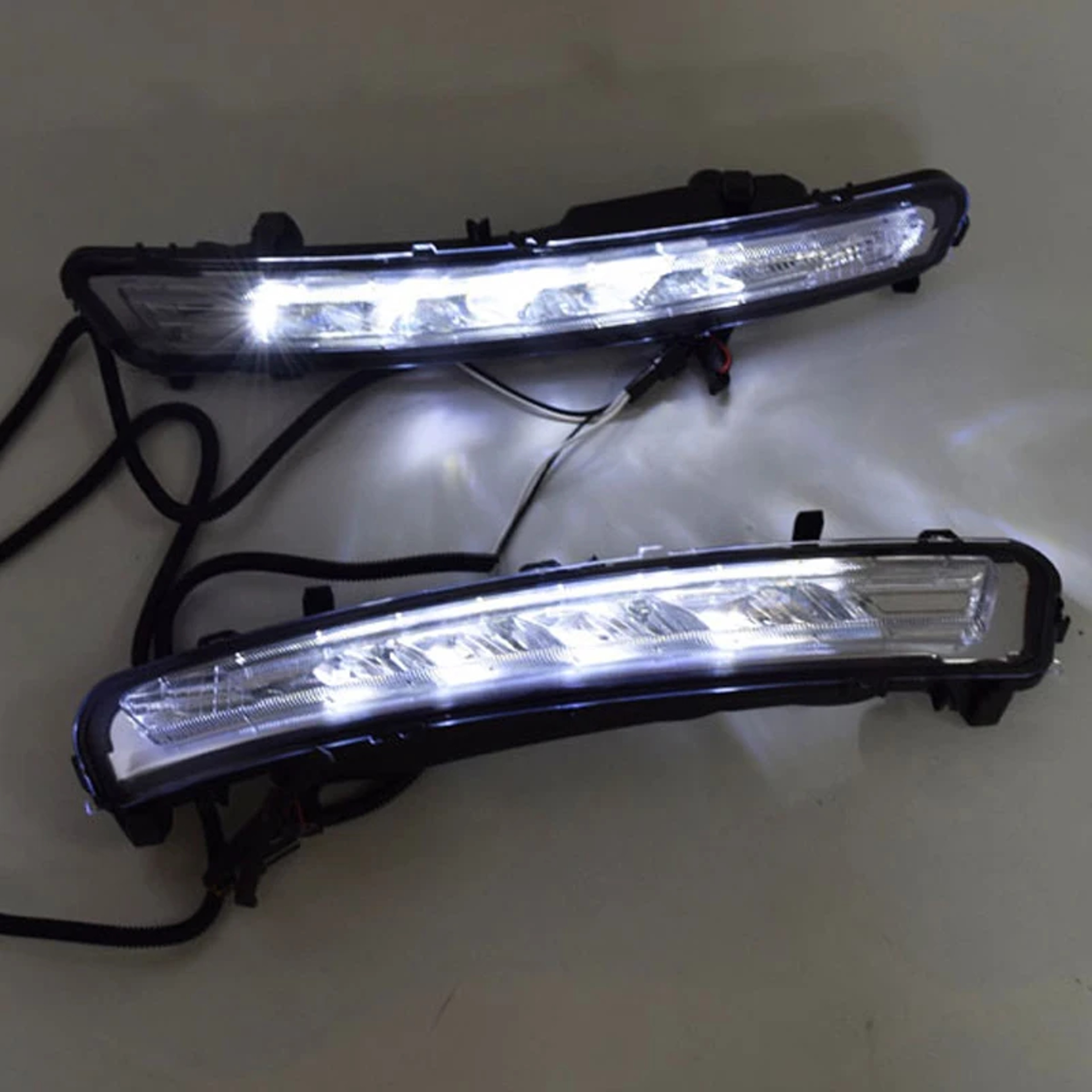 Ford Mondeo Fusion LED DRL Daytime Running Lights Fog Lamp Upgrade 1