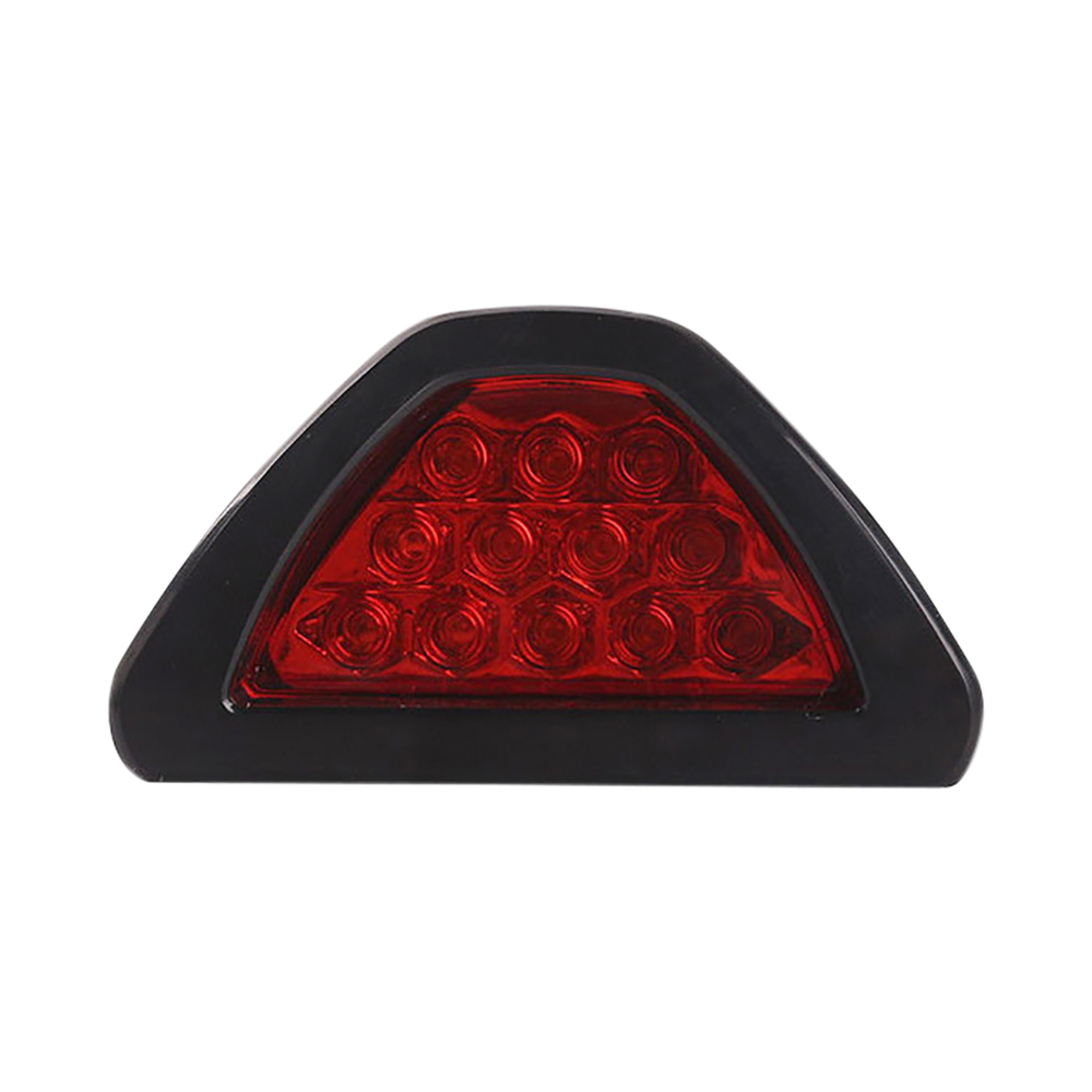 Style LED Rear Fog Light Triangle Brake Lamp For Cars 5