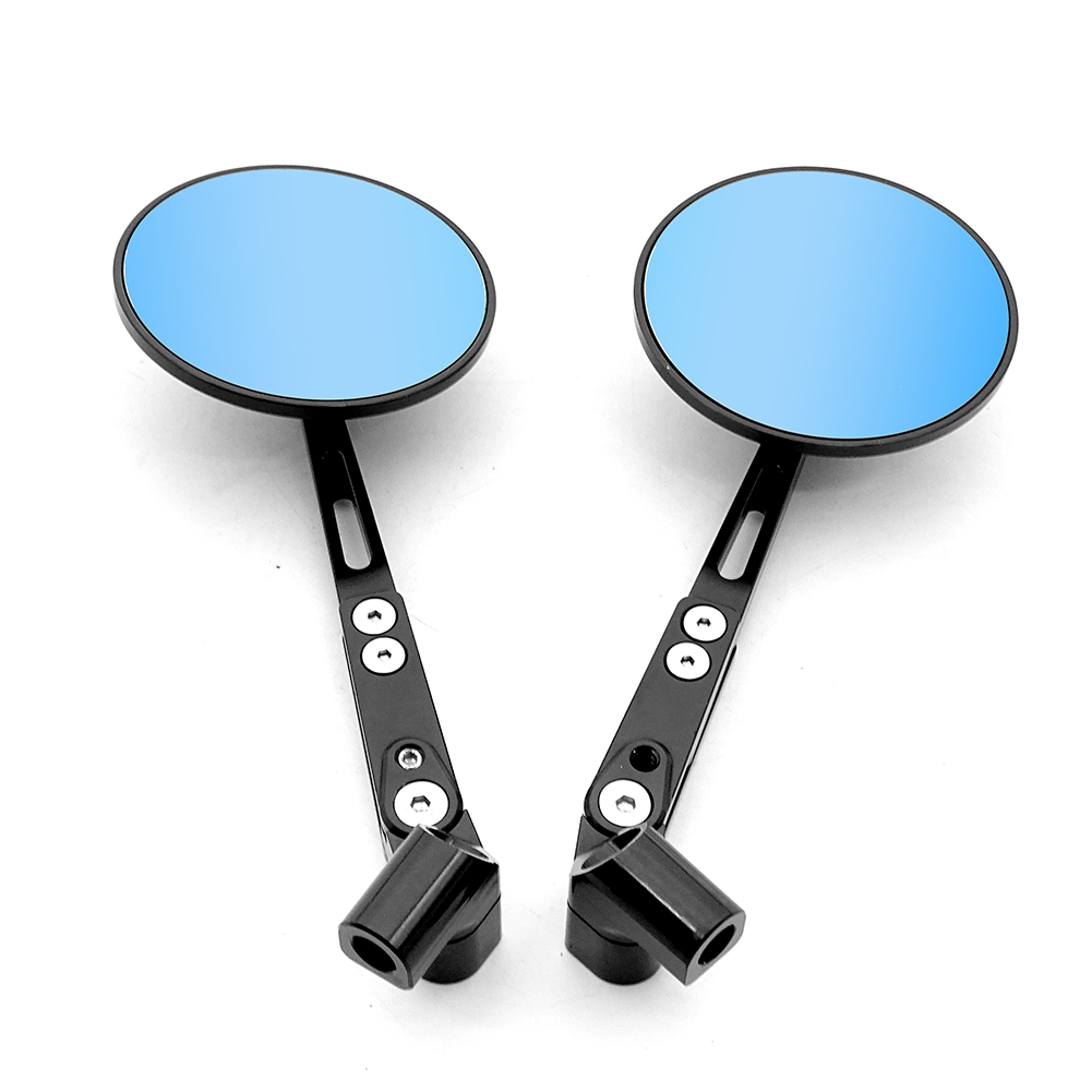 Universal Motorcycle Mirrors Adjustable HD Vision Rearview Mirror For Bikes Scooters And E Bikes 0