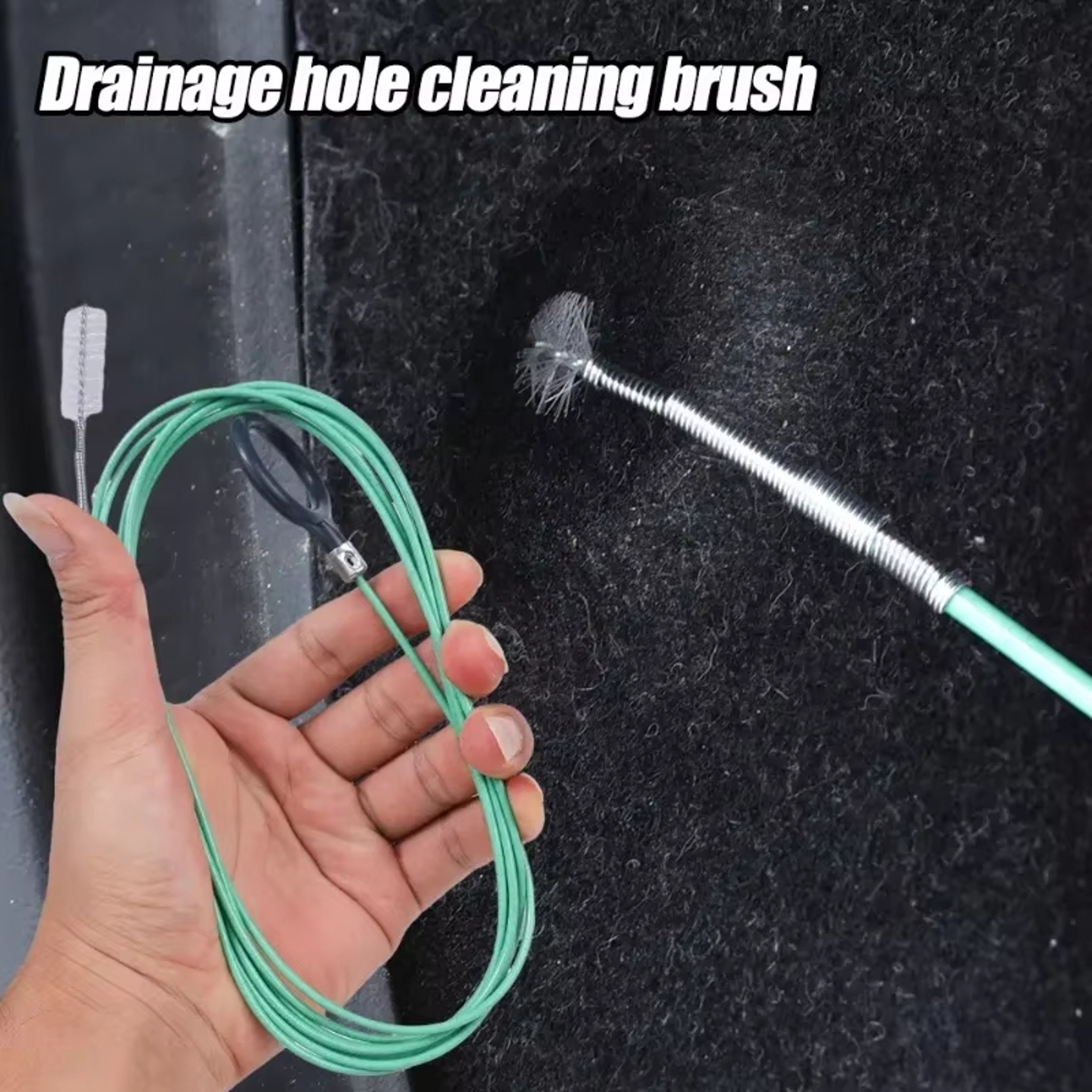 Car Sunroof Drain Cleaner Brush Long Reach Hose Unclogger Tool for Auto Maintenance – view 6