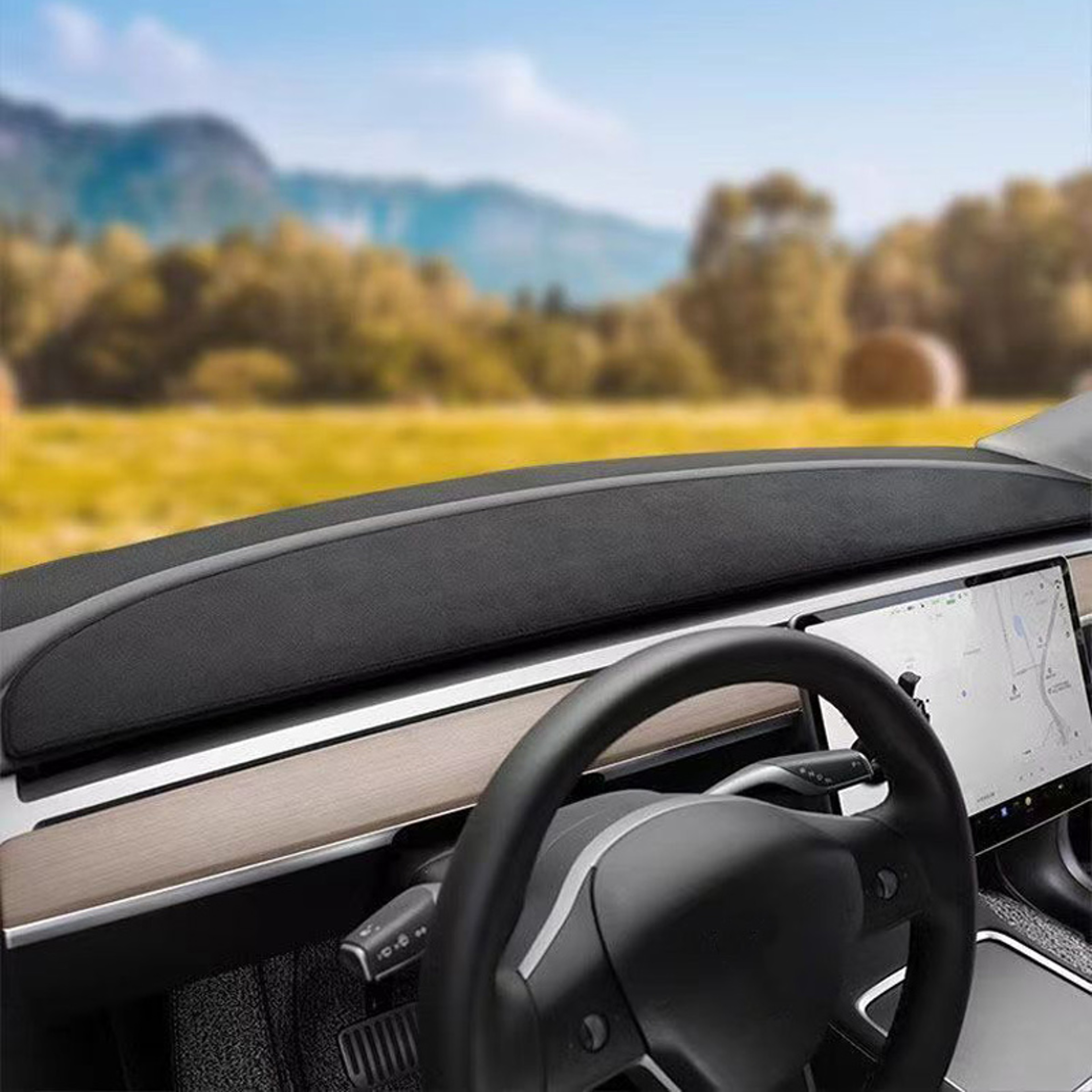 Anti UV Dashboard Mat And Sunshade Protector 0