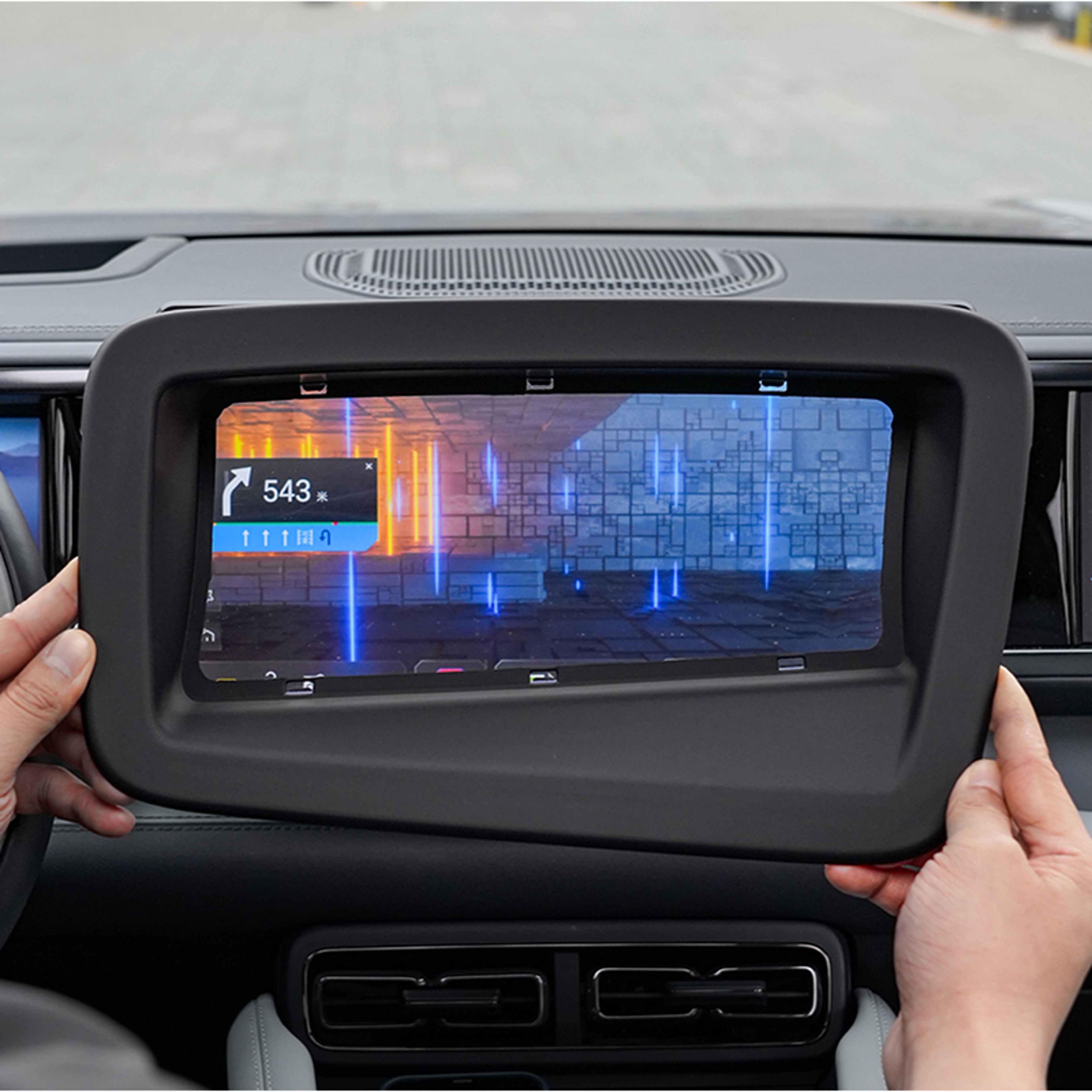 BYD Leopard HUD Protective Cover And Dashboard Sunshade 4