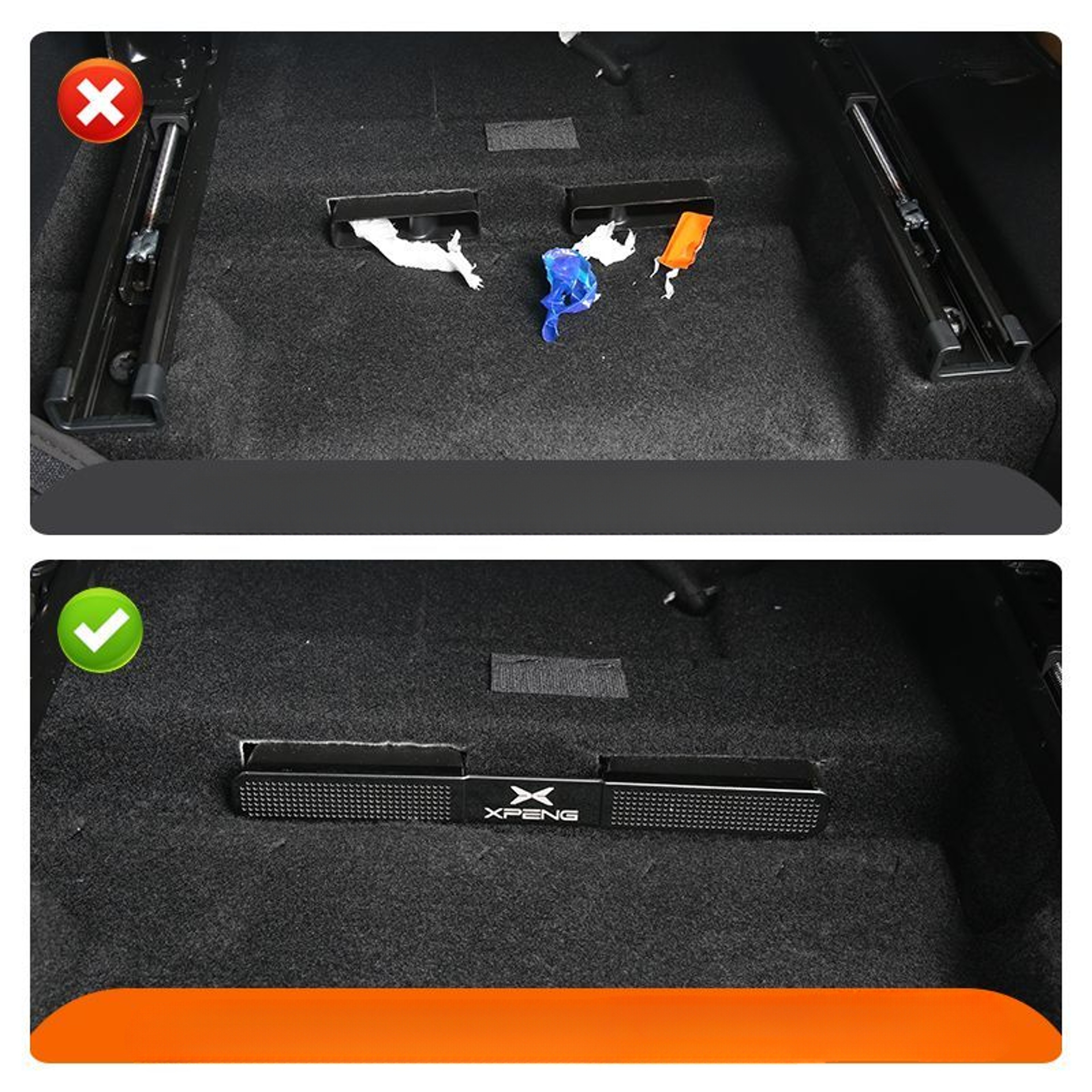Under Seat Air Vent Covers Dust Guard Protectors 3