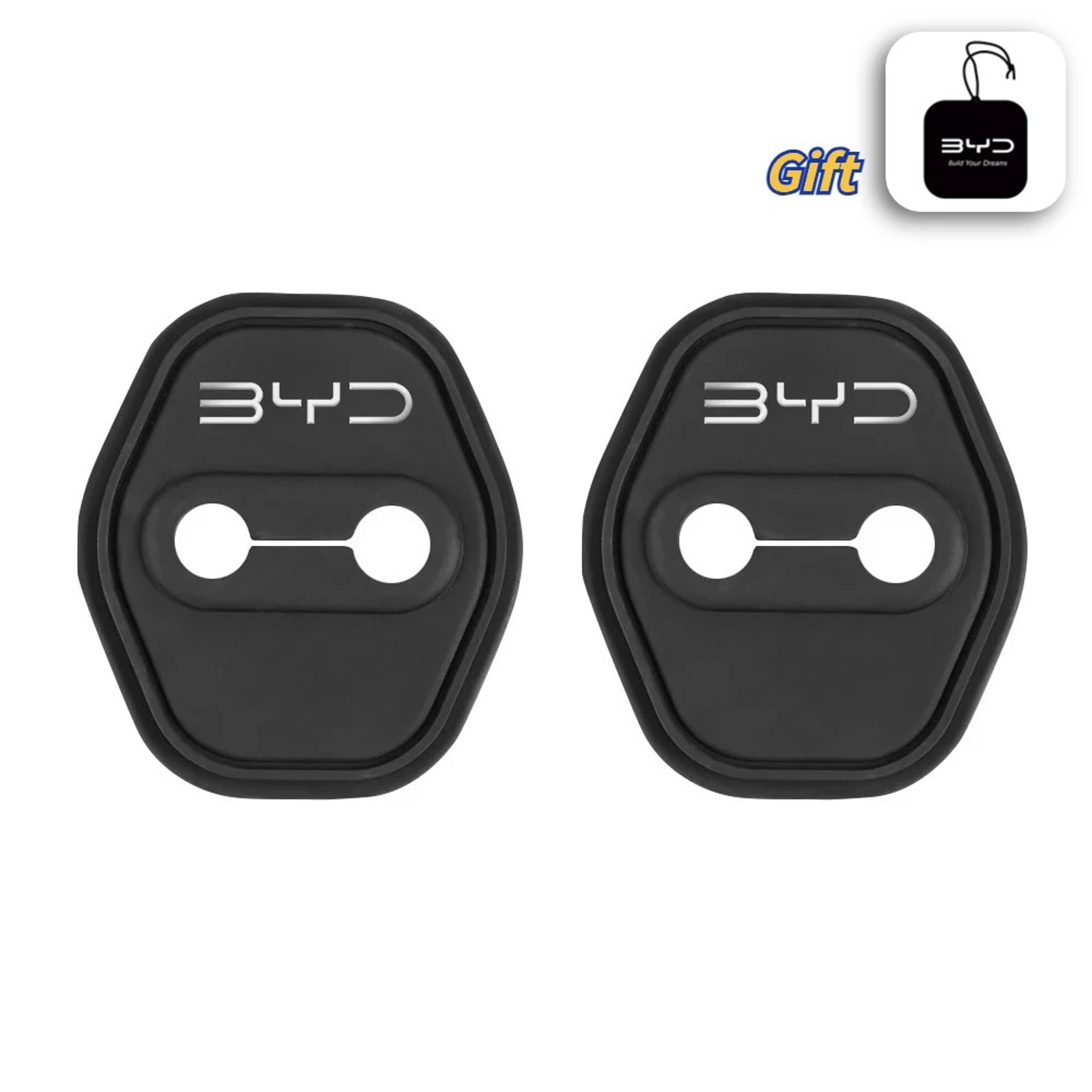 BYD Silicone Door Lock Covers For Quieter Closing And Latch Protection 1