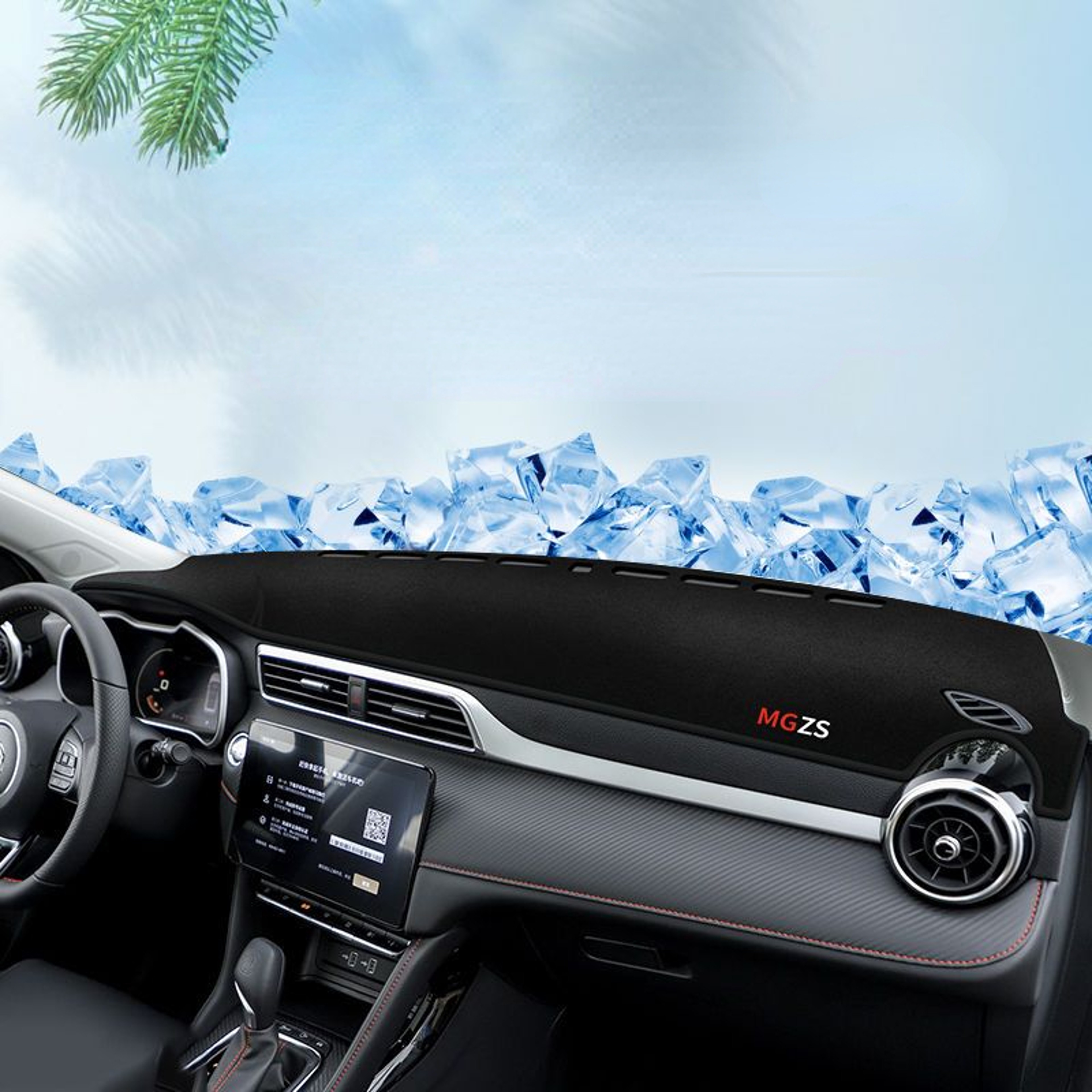 Dashboard Cover Anti Glare UV Protective Dash Mat 0